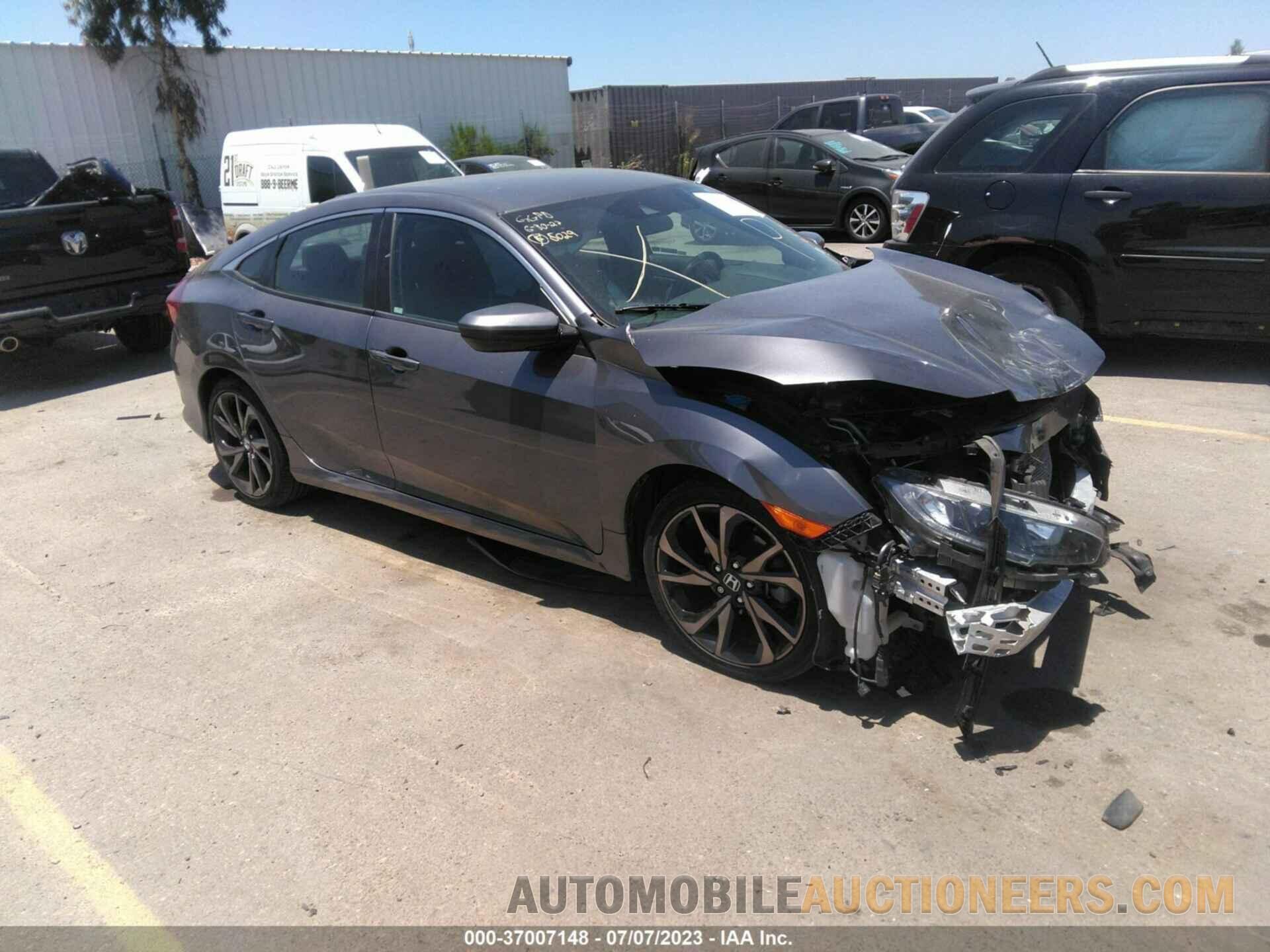 2HGFC2F8XKH591139 HONDA CIVIC SEDAN 2019