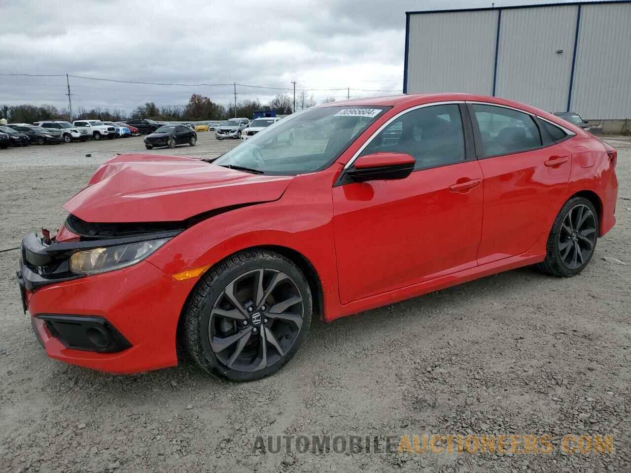 2HGFC2F8XKH598110 HONDA CIVIC 2019