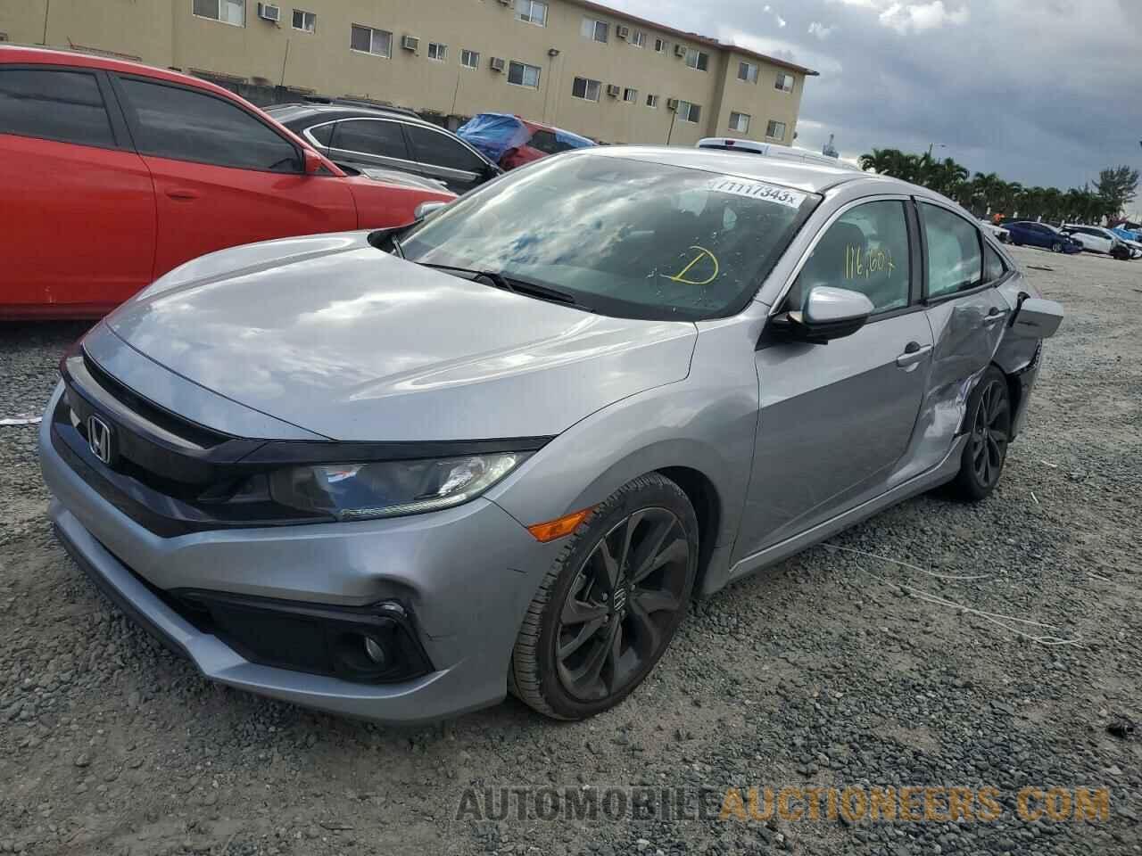 2HGFC2F8XKH600440 HONDA CIVIC 2019