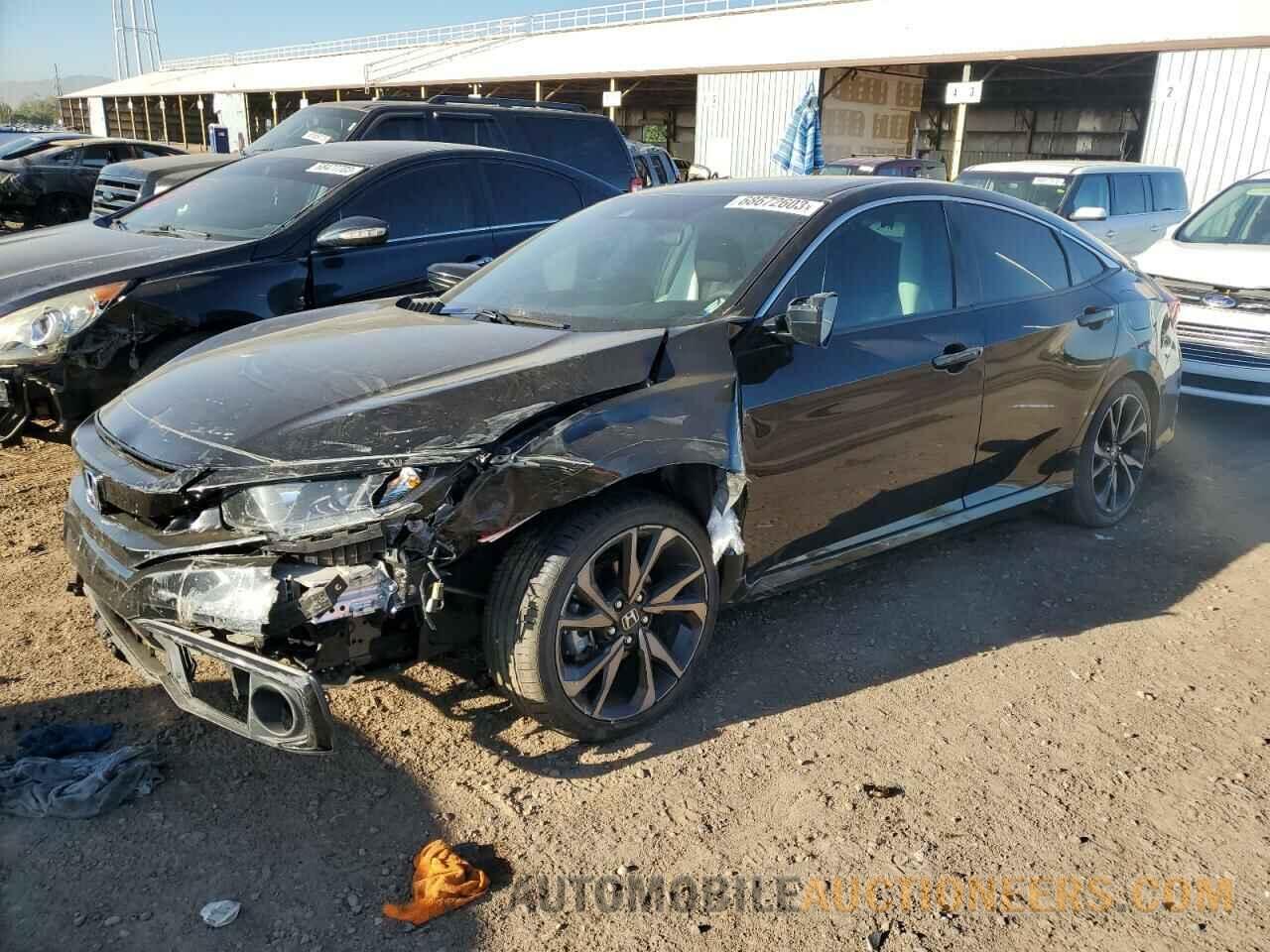 2HGFC2F8XKH603399 HONDA CIVIC 2019