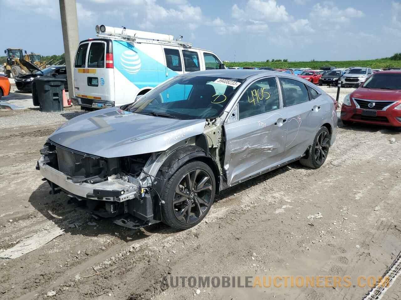 2HGFC2F8XKH603953 HONDA CIVIC 2019