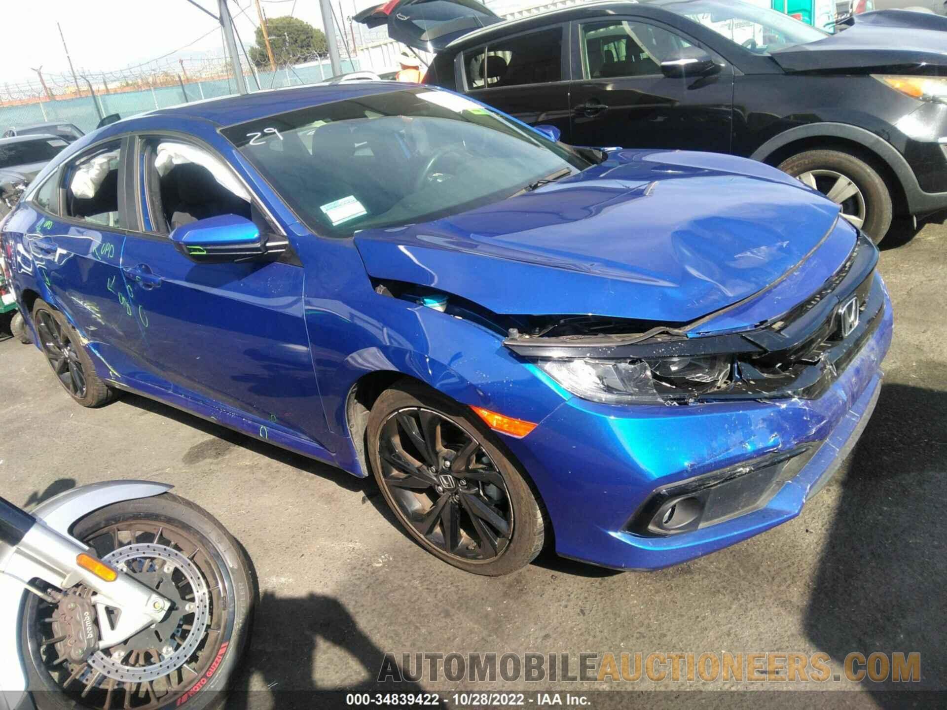 2HGFC2F8XLH569885 HONDA CIVIC SEDAN 2020