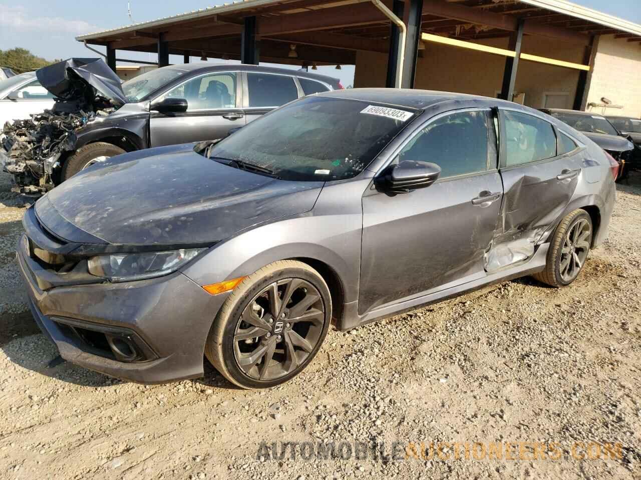 2HGFC2F8XMH500874 HONDA CIVIC 2021