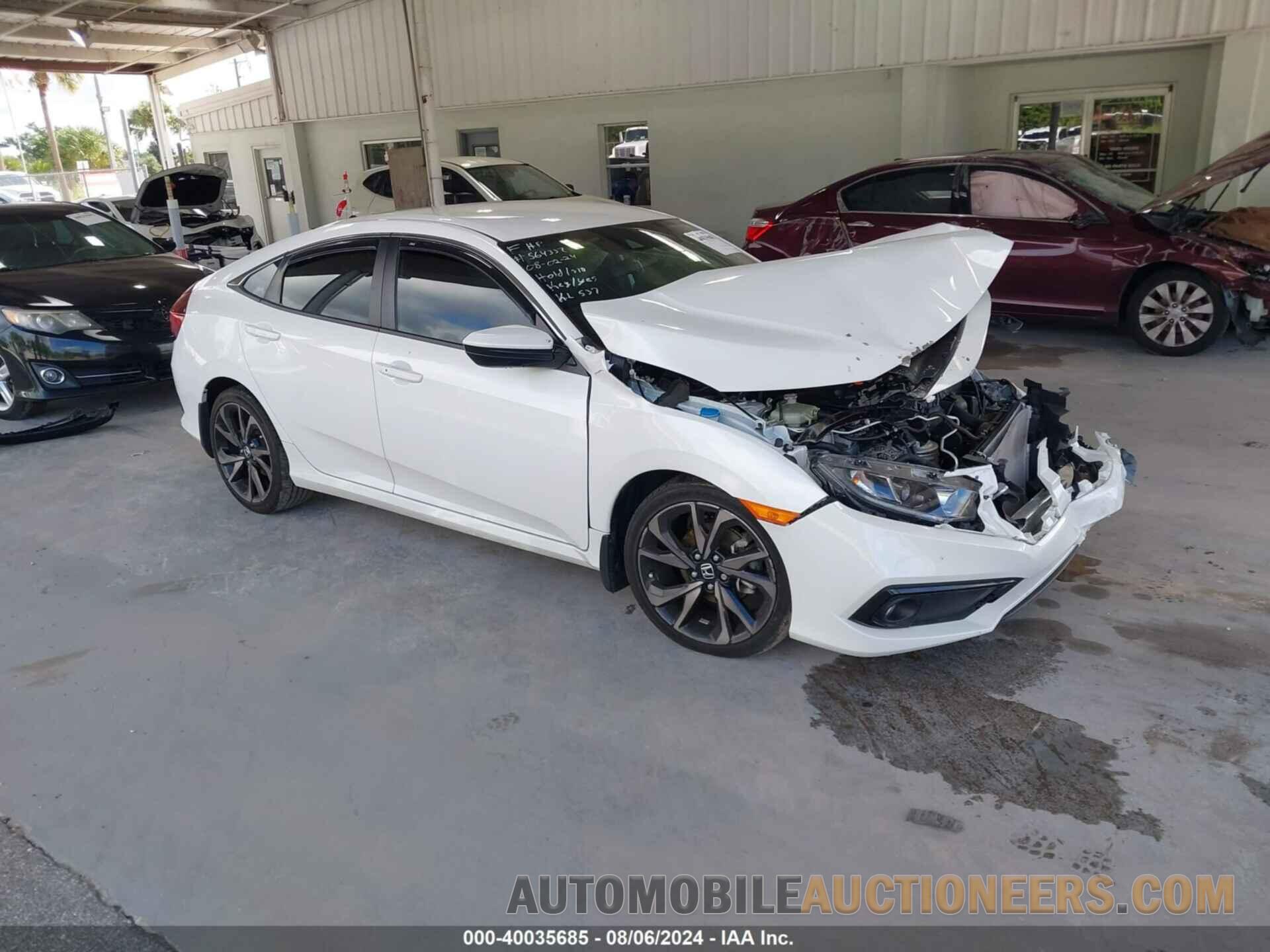 2HGFC2F8XMH511910 HONDA CIVIC 2021