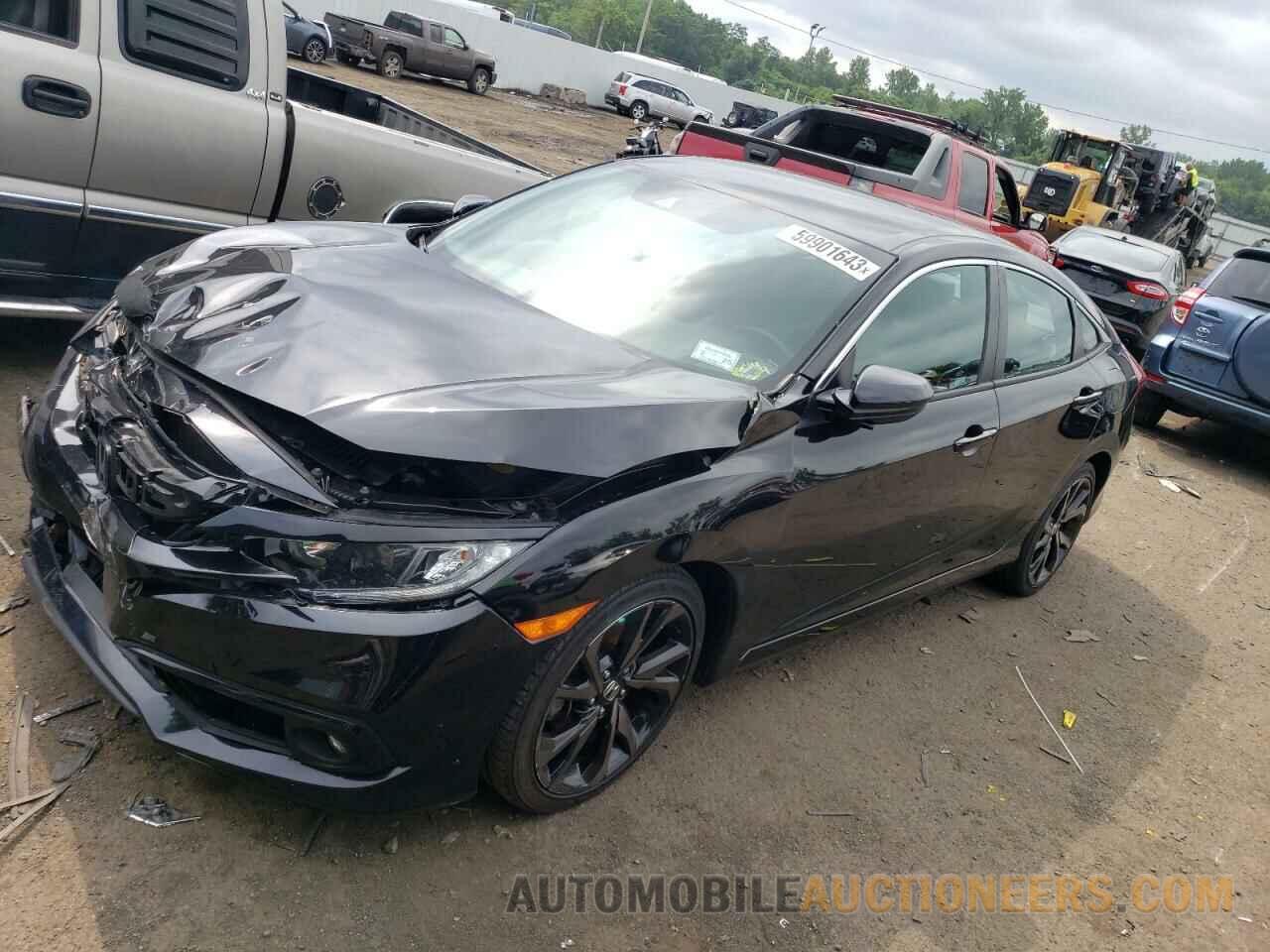 2HGFC2F8XMH515035 HONDA CIVIC 2021