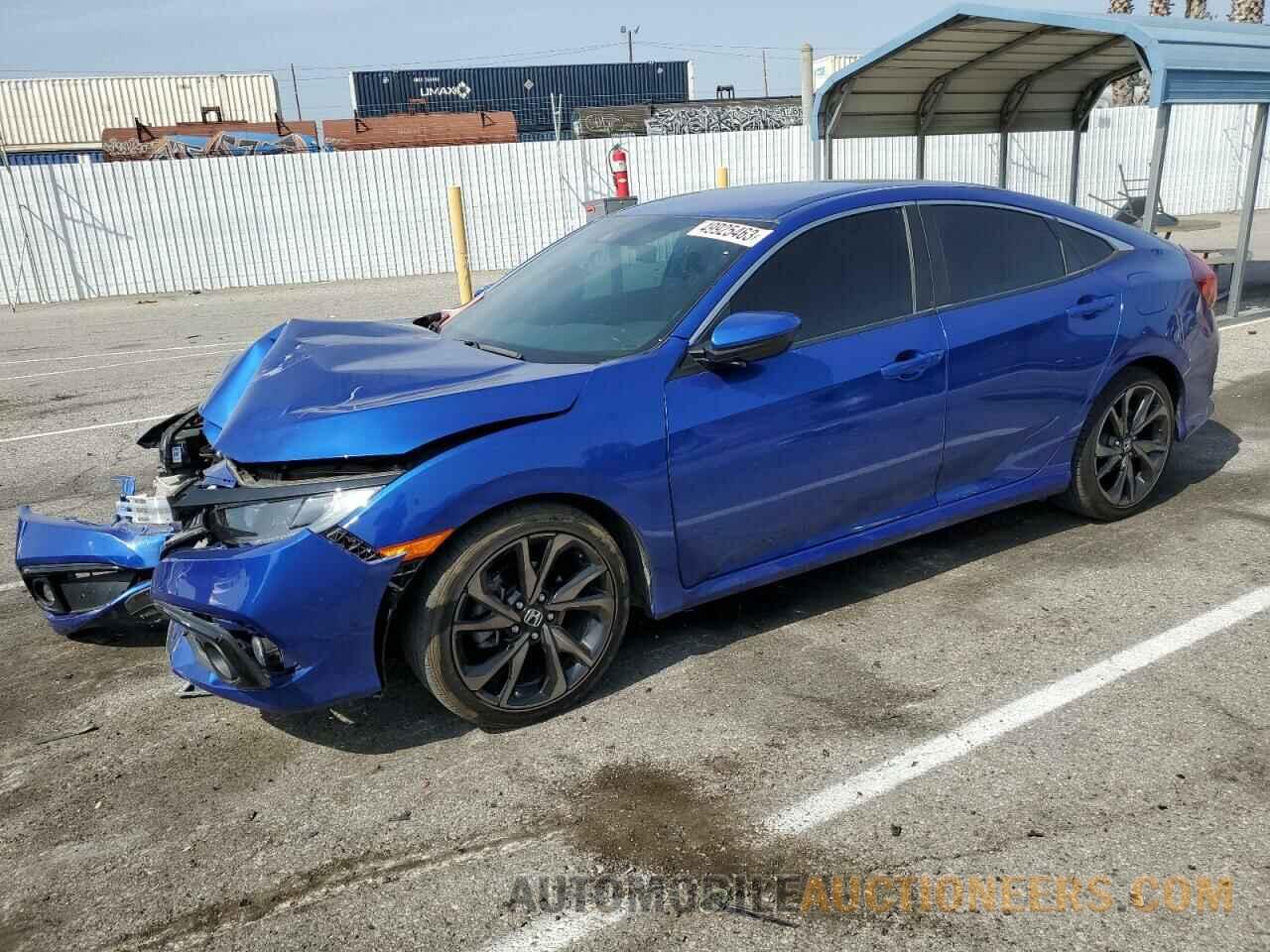 2HGFC2F8XMH517870 HONDA CIVIC 2021