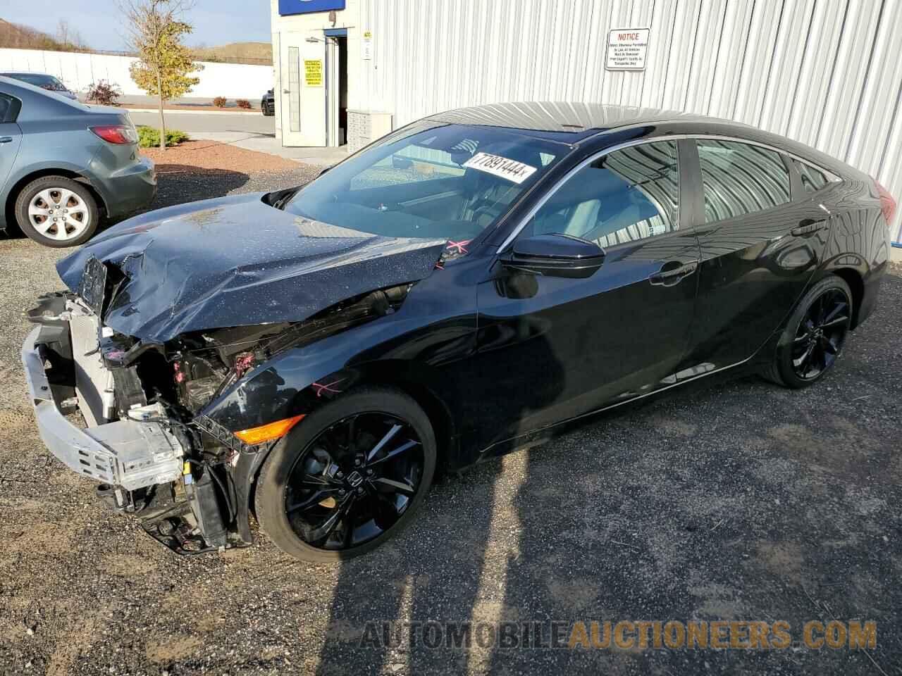 2HGFC2F8XMH521689 HONDA CIVIC 2021