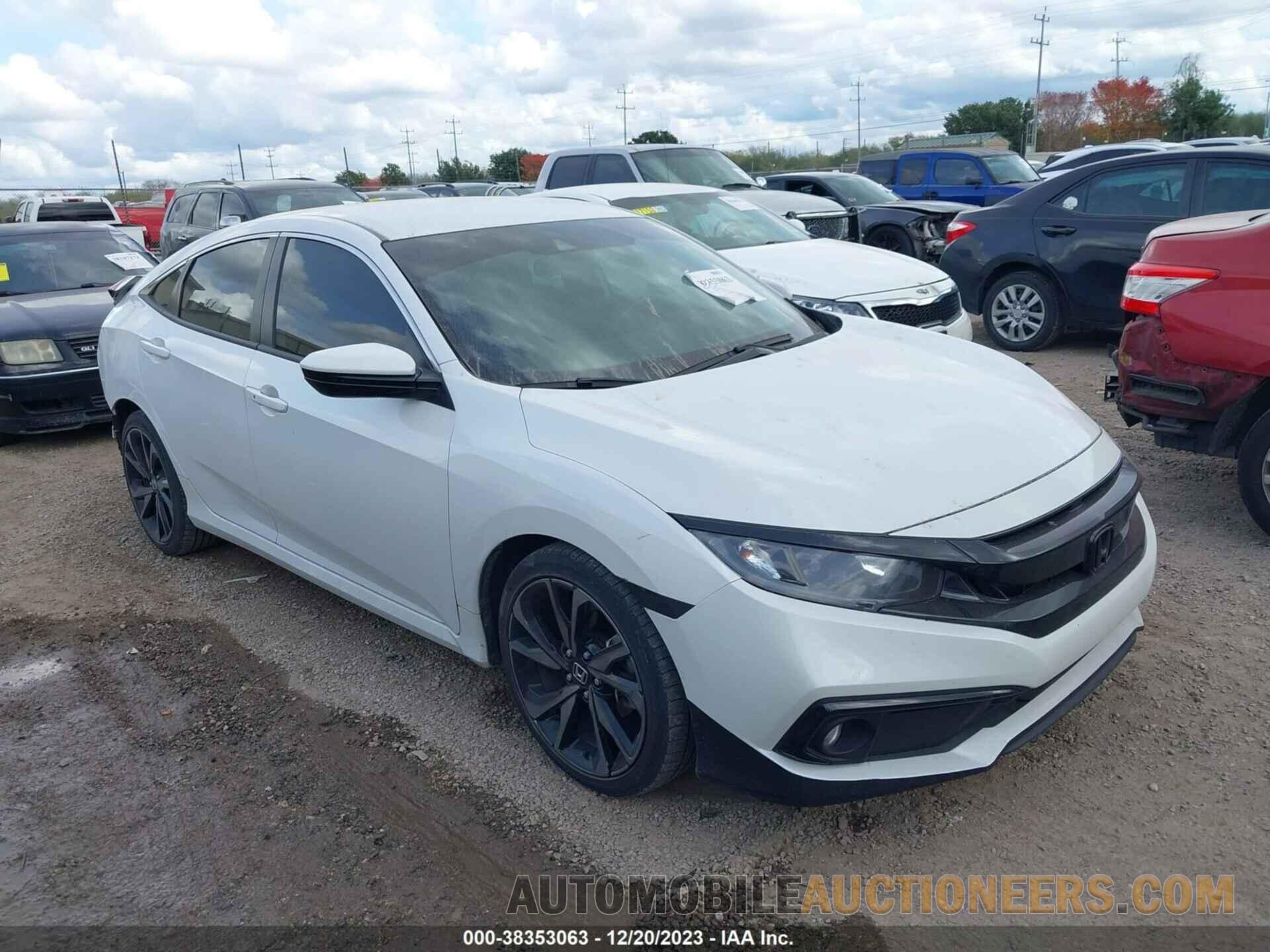 2HGFC2F8XMH522017 HONDA CIVIC 2021