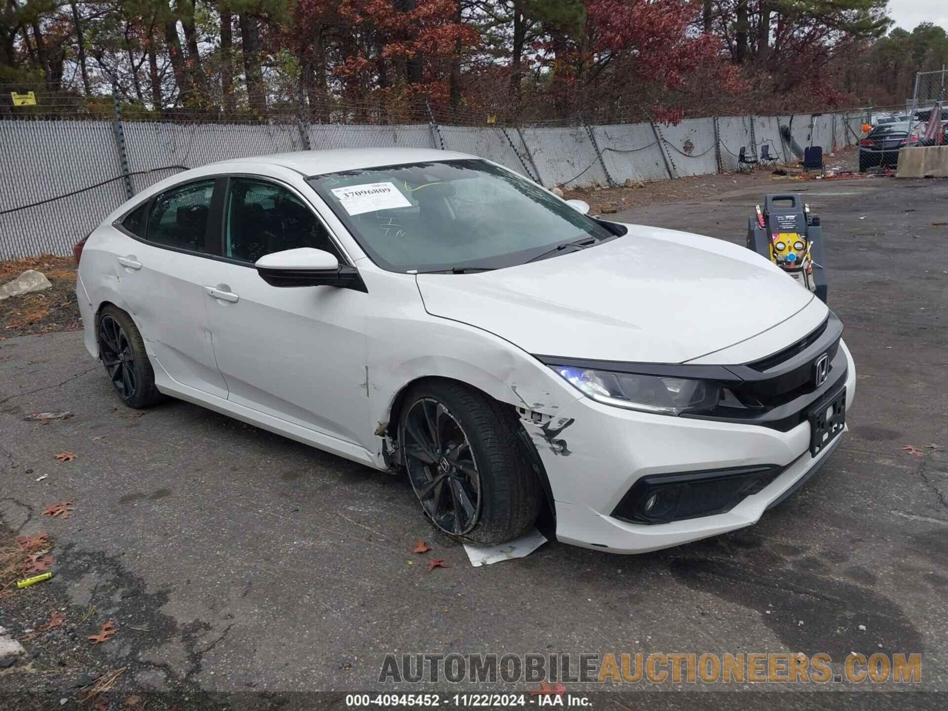 2HGFC2F8XMH529646 HONDA CIVIC 2021