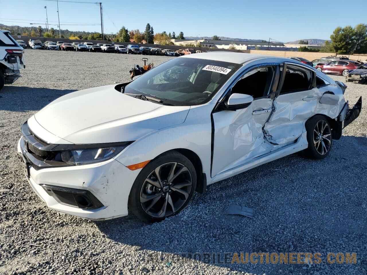 2HGFC2F8XMH532708 HONDA CIVIC 2021