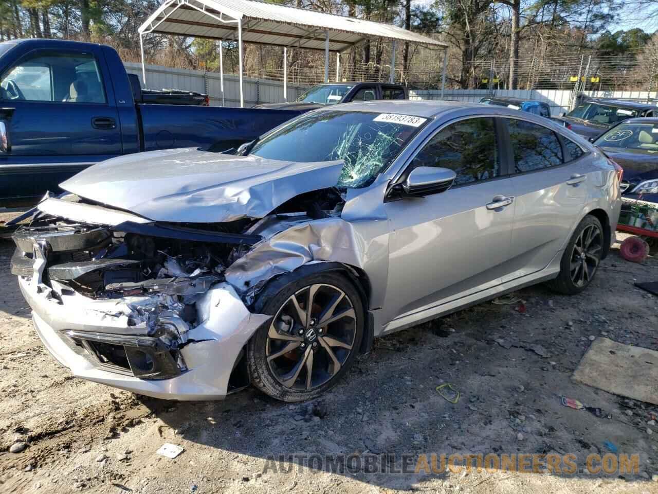 2HGFC2F8XMH536614 HONDA CIVIC 2021