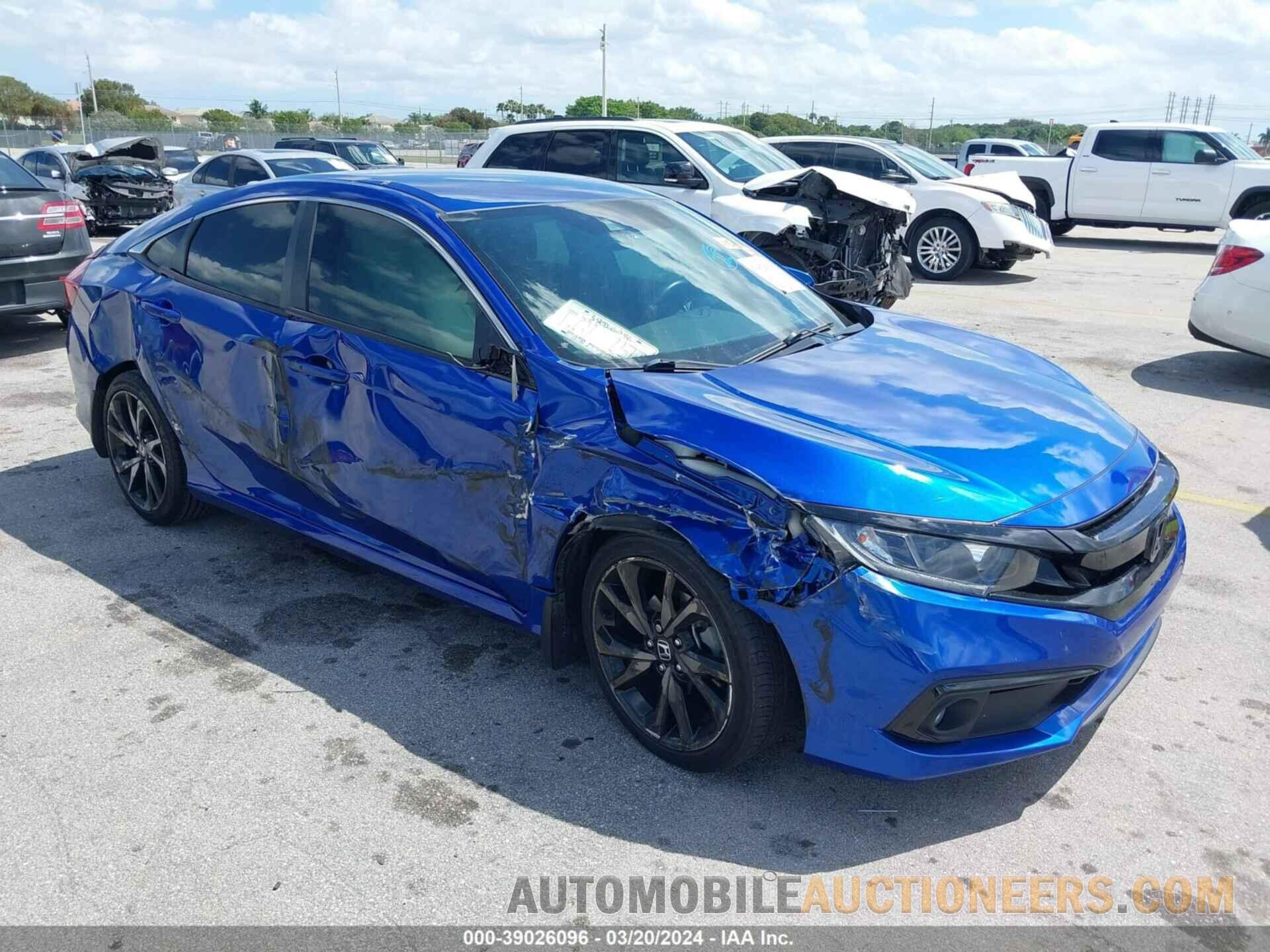 2HGFC2F8XMH545216 HONDA CIVIC 2021