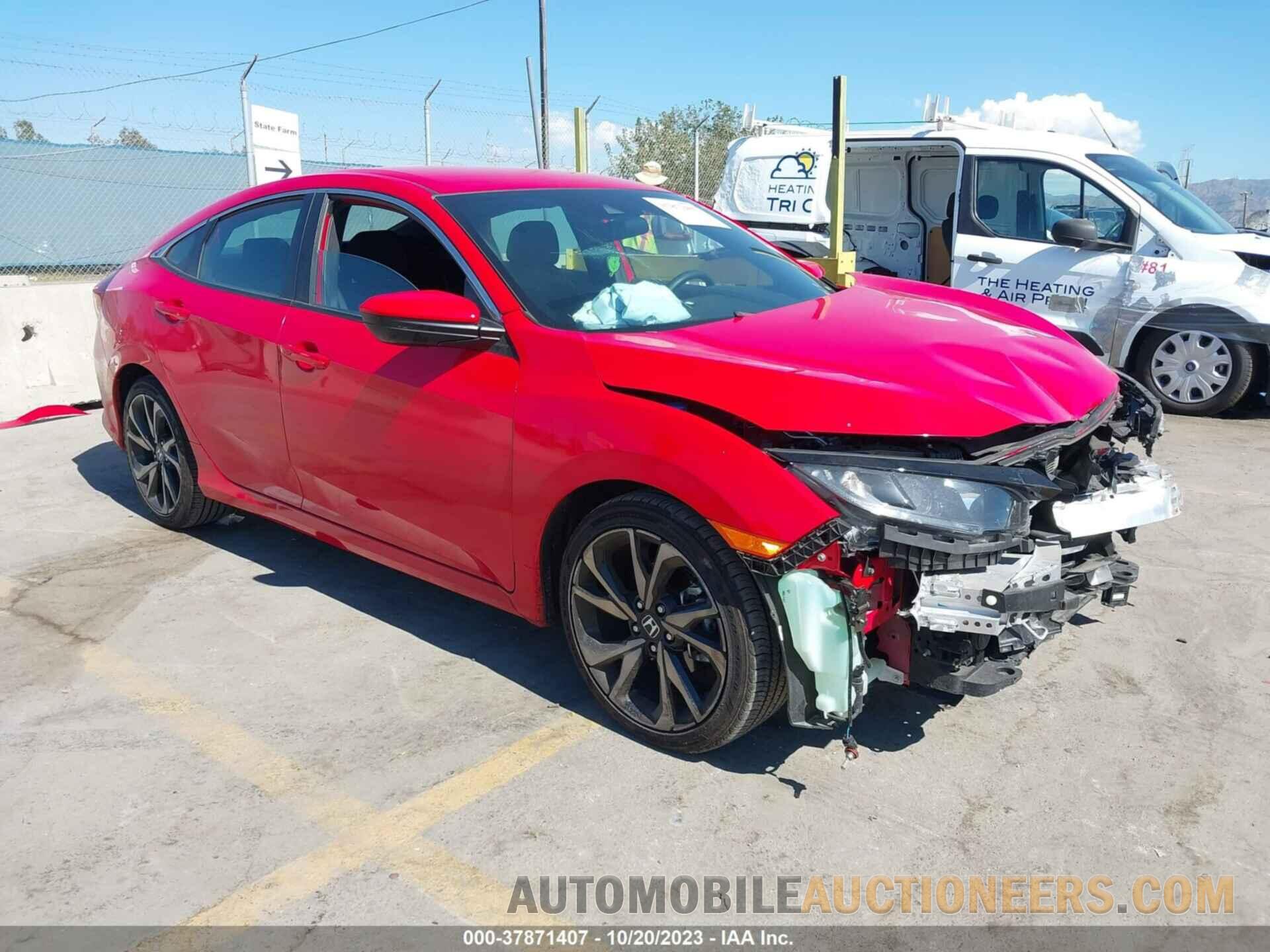 2HGFC2F8XMH547628 HONDA CIVIC 2021