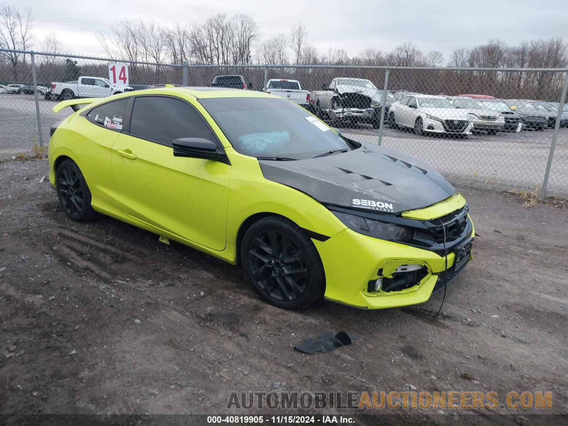 2HGFC3A50KH750625 HONDA CIVIC SI 2019