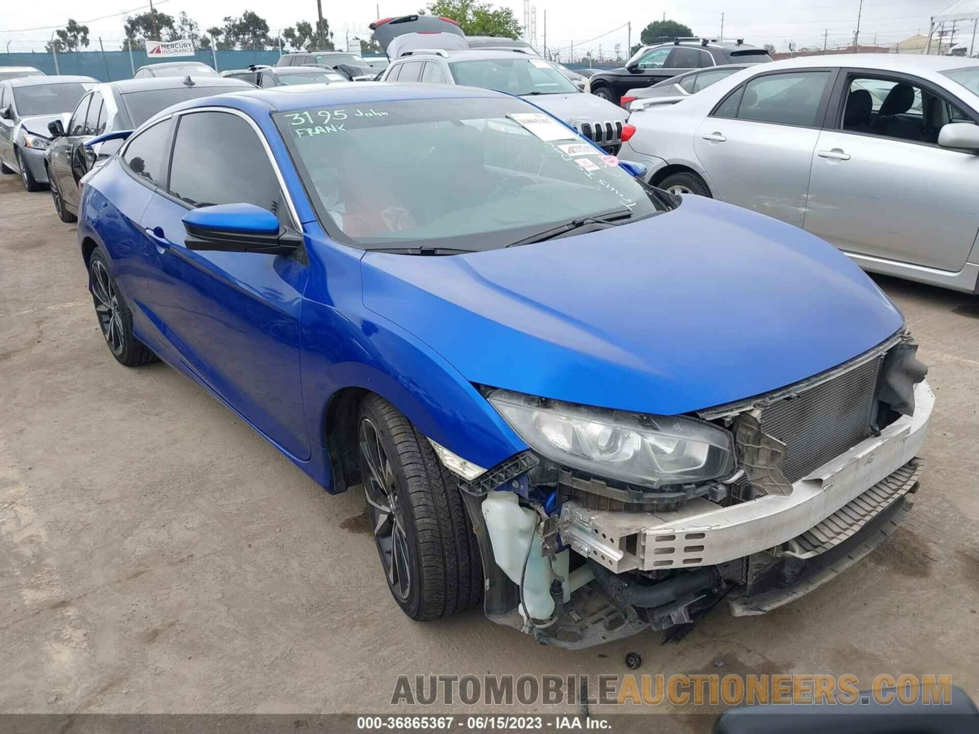 2HGFC3A56KH750452 HONDA CIVIC SI COUPE 2019