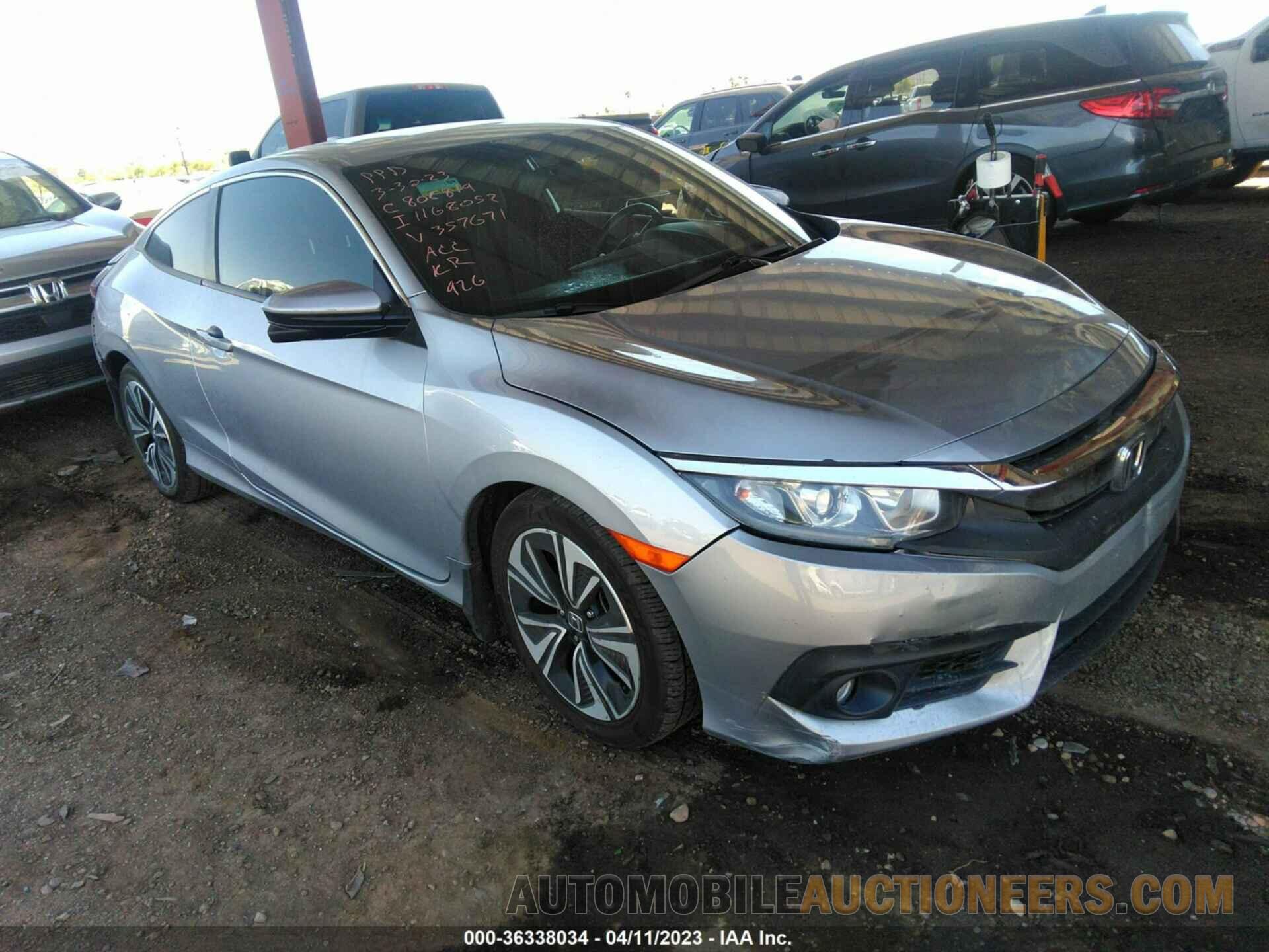 2HGFC3B39JH357671 HONDA CIVIC COUPE 2018