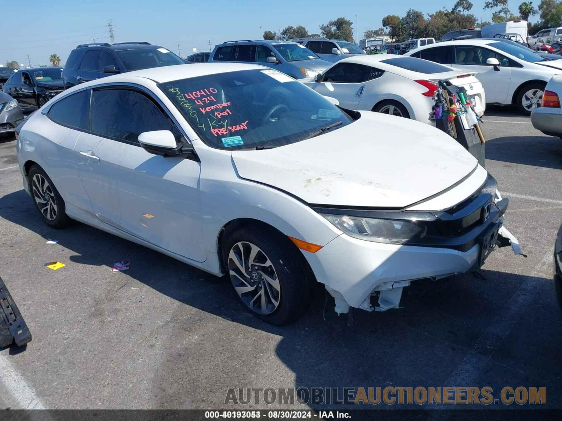 2HGFC4B62KH304358 HONDA CIVIC 2019