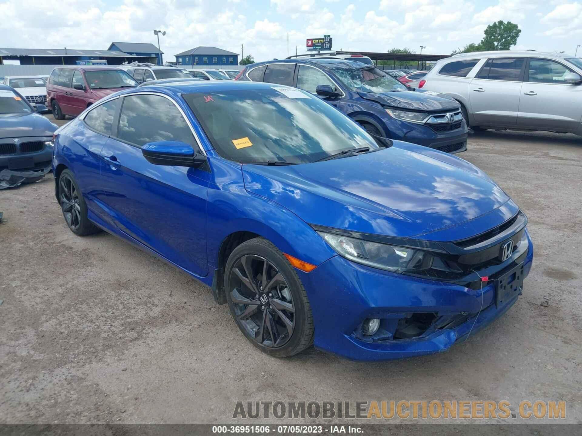 2HGFC4B81KH305809 HONDA CIVIC COUPE 2019