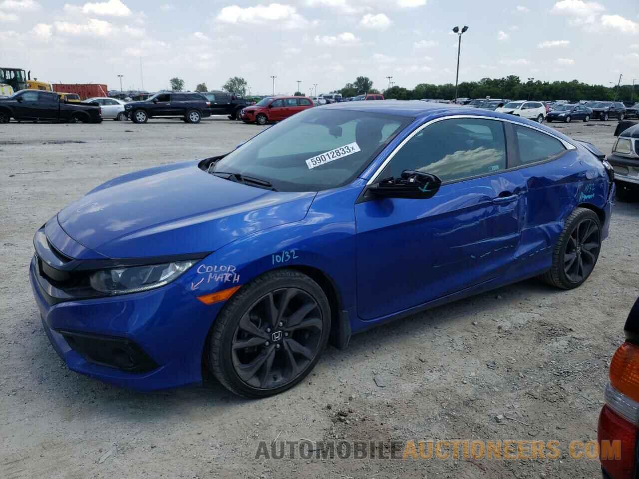 2HGFC4B86KH302307 HONDA CIVIC 2019