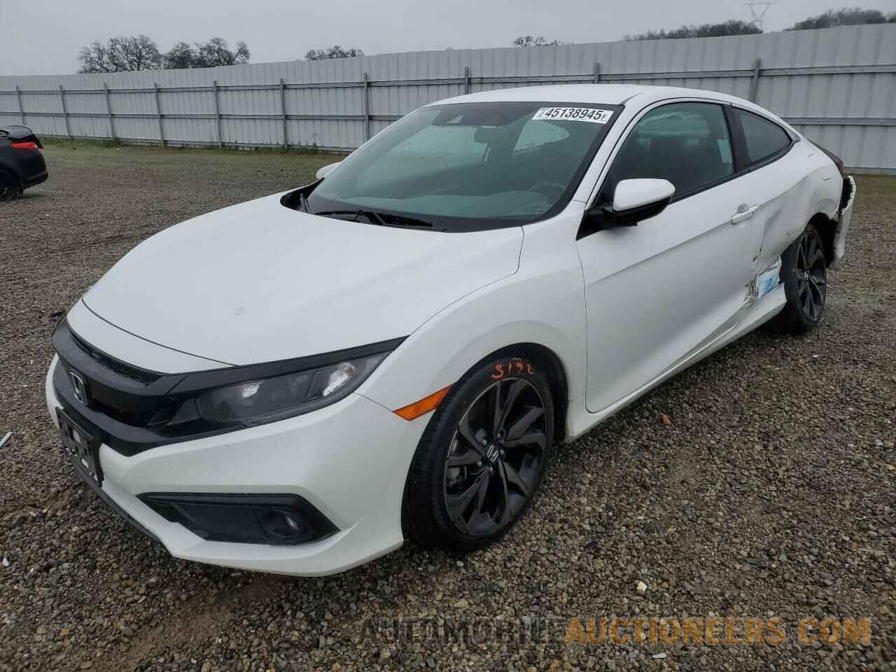 2HGFC4B86KH303957 HONDA CIVIC 2019