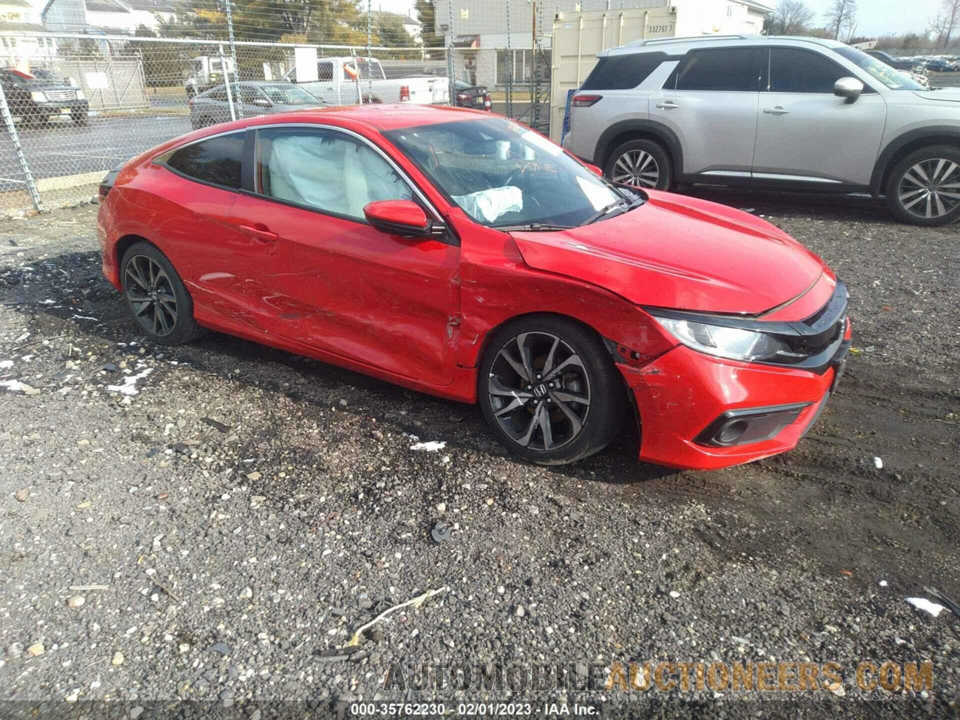 2HGFC4B88KH307279 HONDA CIVIC COUPE 2019