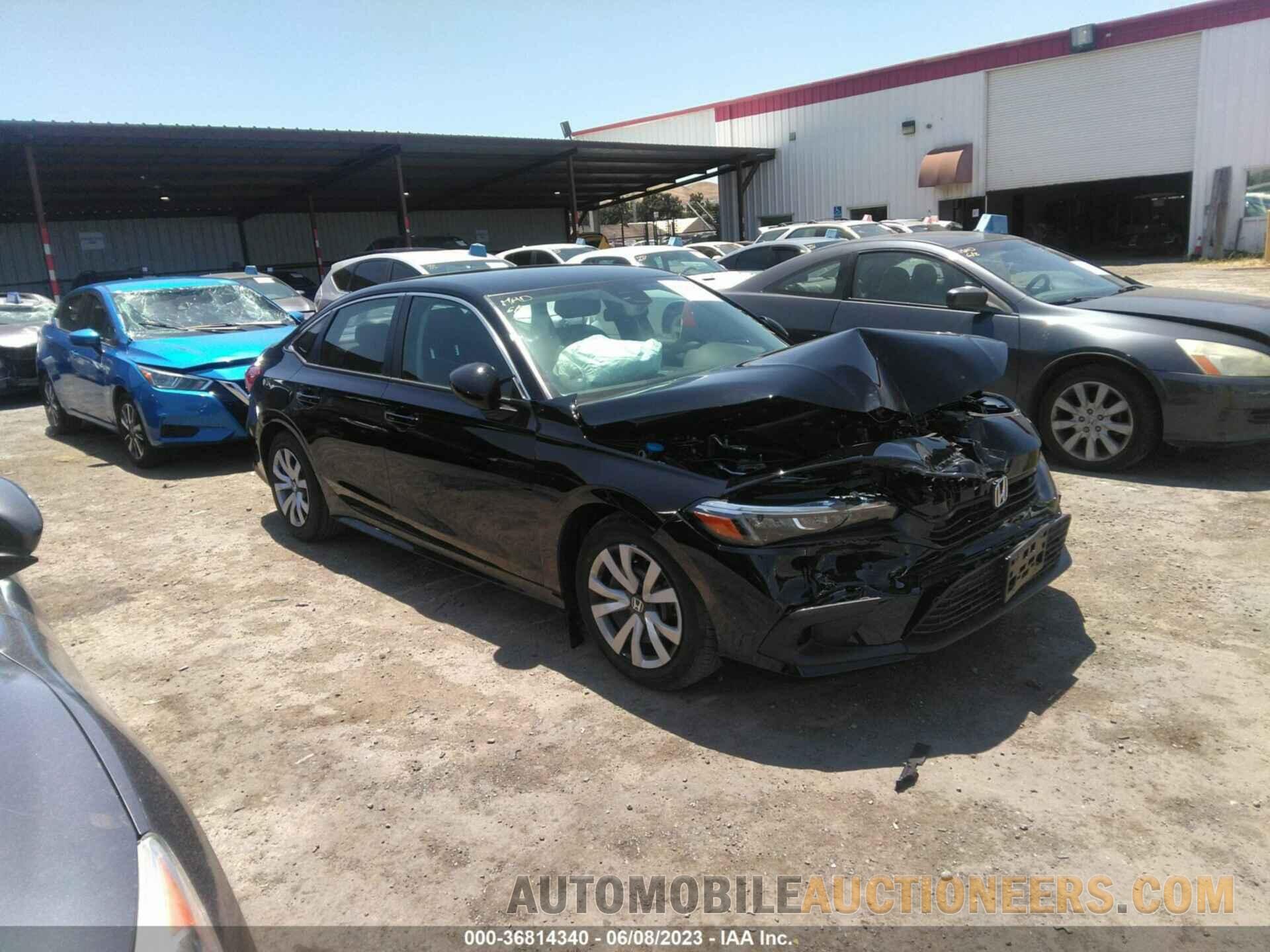 2HGFE2F20PH540844 HONDA CIVIC SEDAN 2023