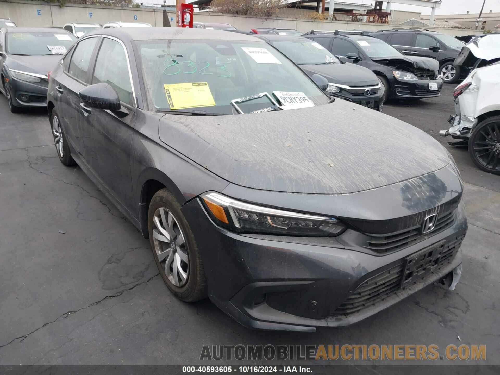 2HGFE2F21NH520678 HONDA CIVIC 2022