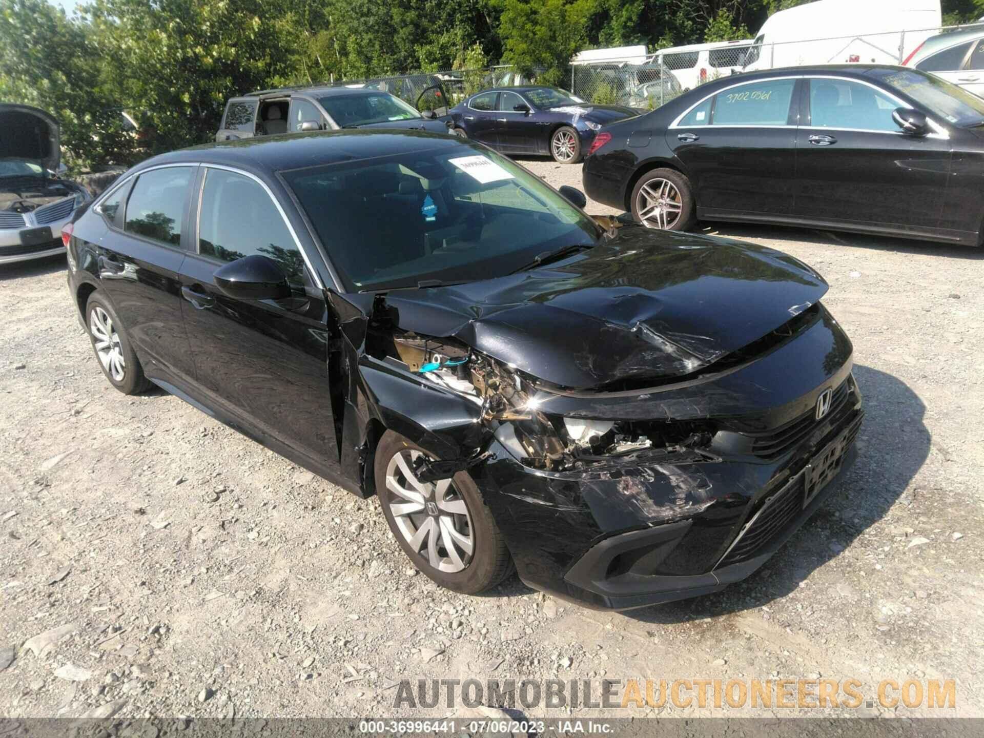 2HGFE2F21NH522656 HONDA CIVIC SEDAN 2022