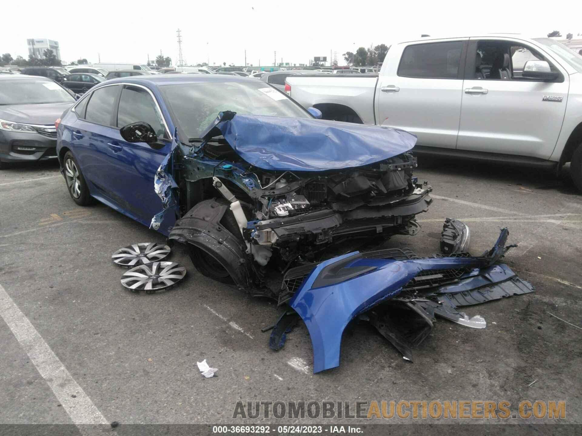 2HGFE2F21NH545290 HONDA CIVIC SEDAN 2022