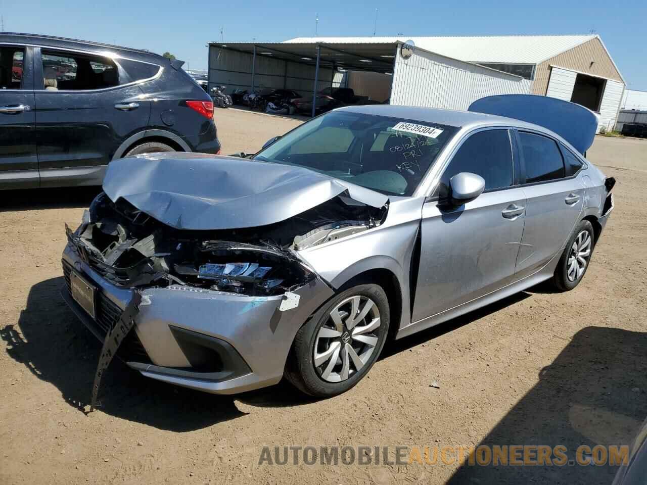 2HGFE2F21NH545421 HONDA CIVIC 2022