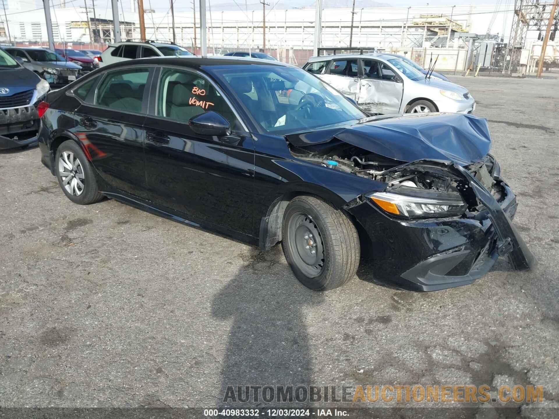 2HGFE2F21NH546620 HONDA CIVIC 2022