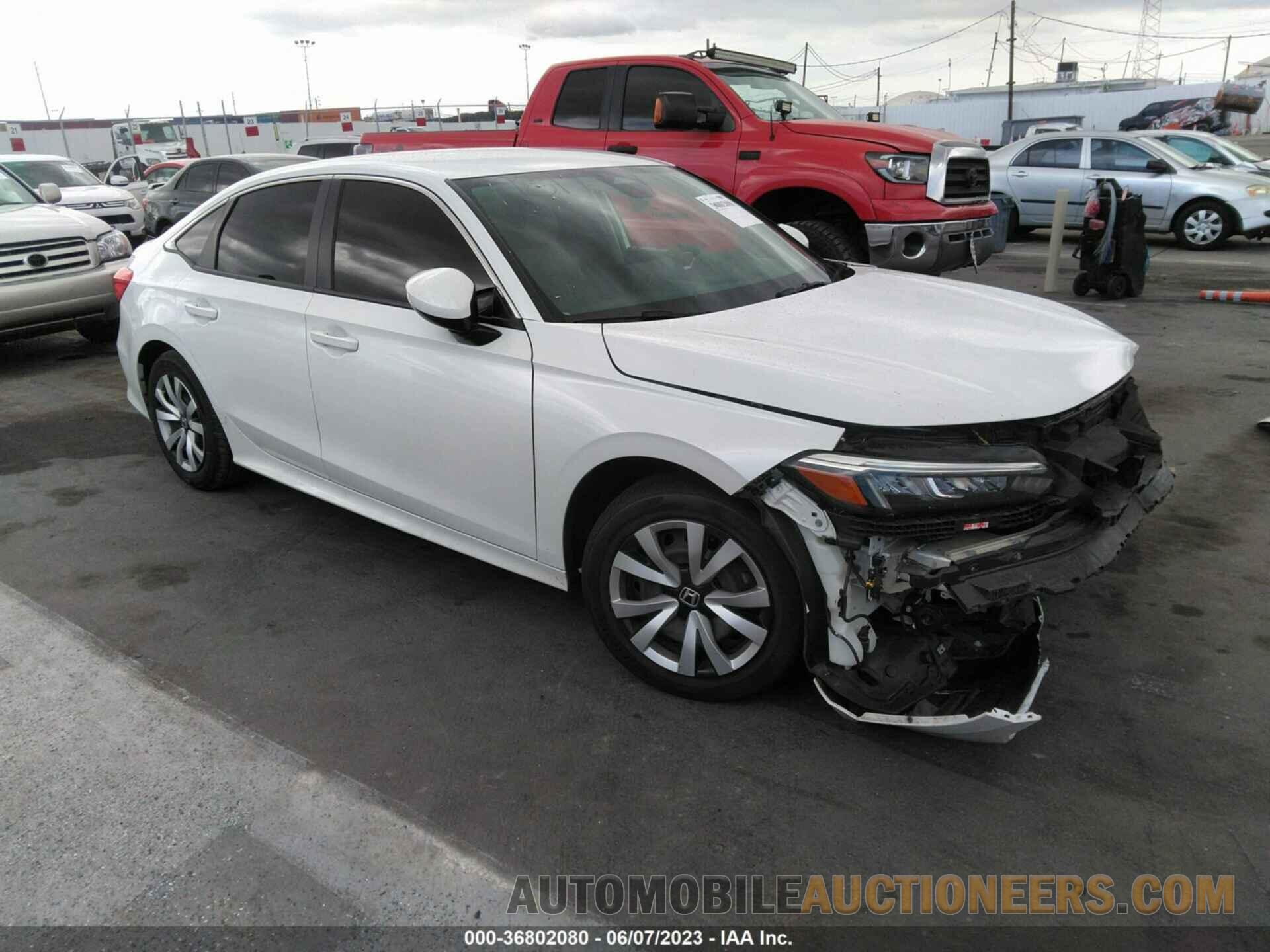 2HGFE2F22NH510368 HONDA CIVIC SEDAN 2022