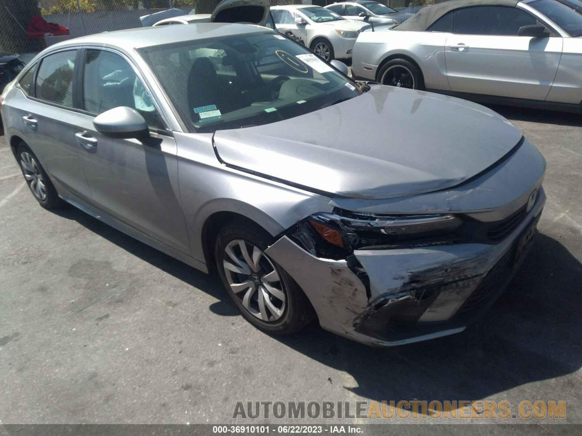 2HGFE2F22NH522455 HONDA CIVIC SEDAN 2022