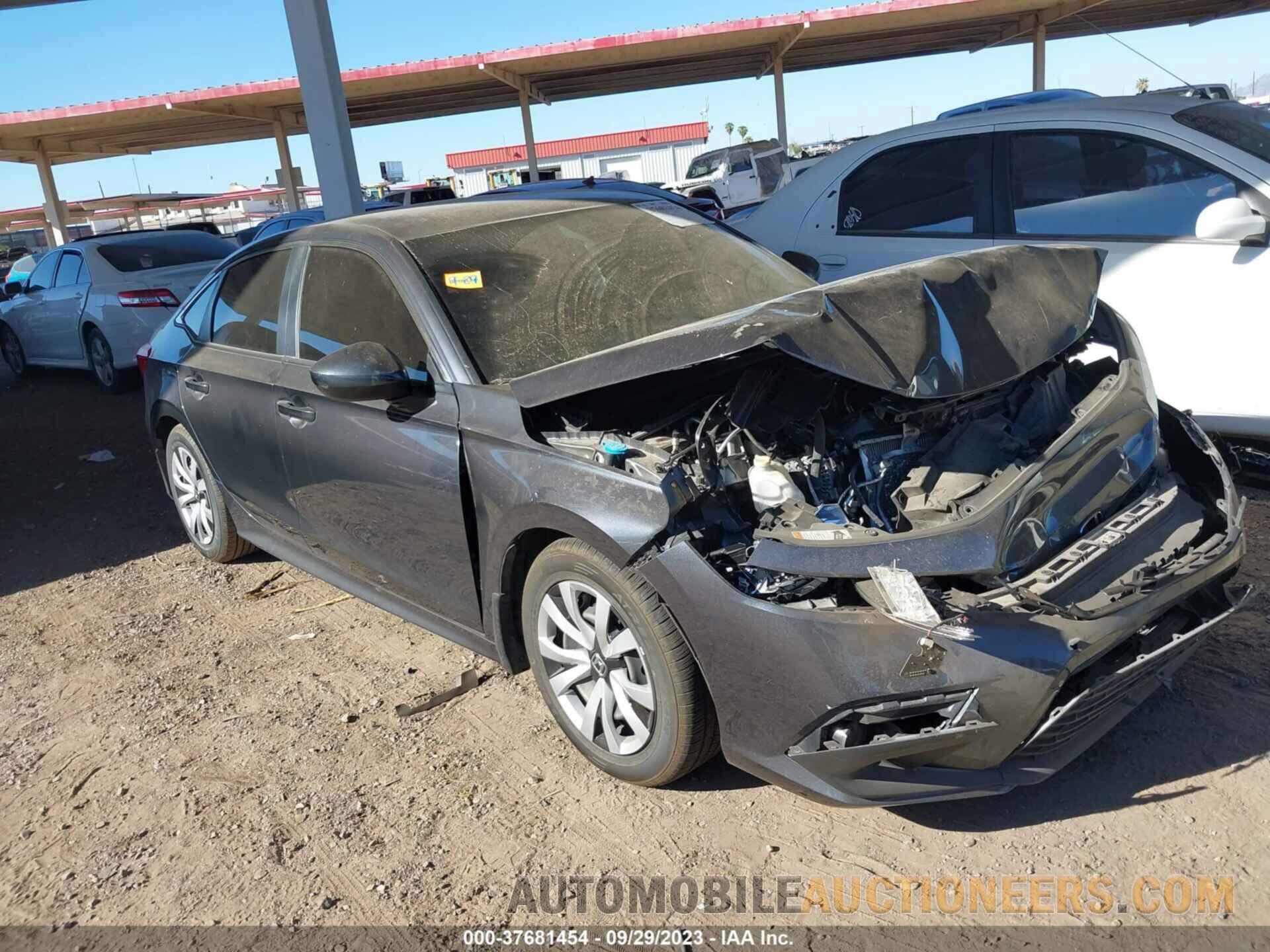 2HGFE2F23NH509438 HONDA CIVIC SEDAN 2022