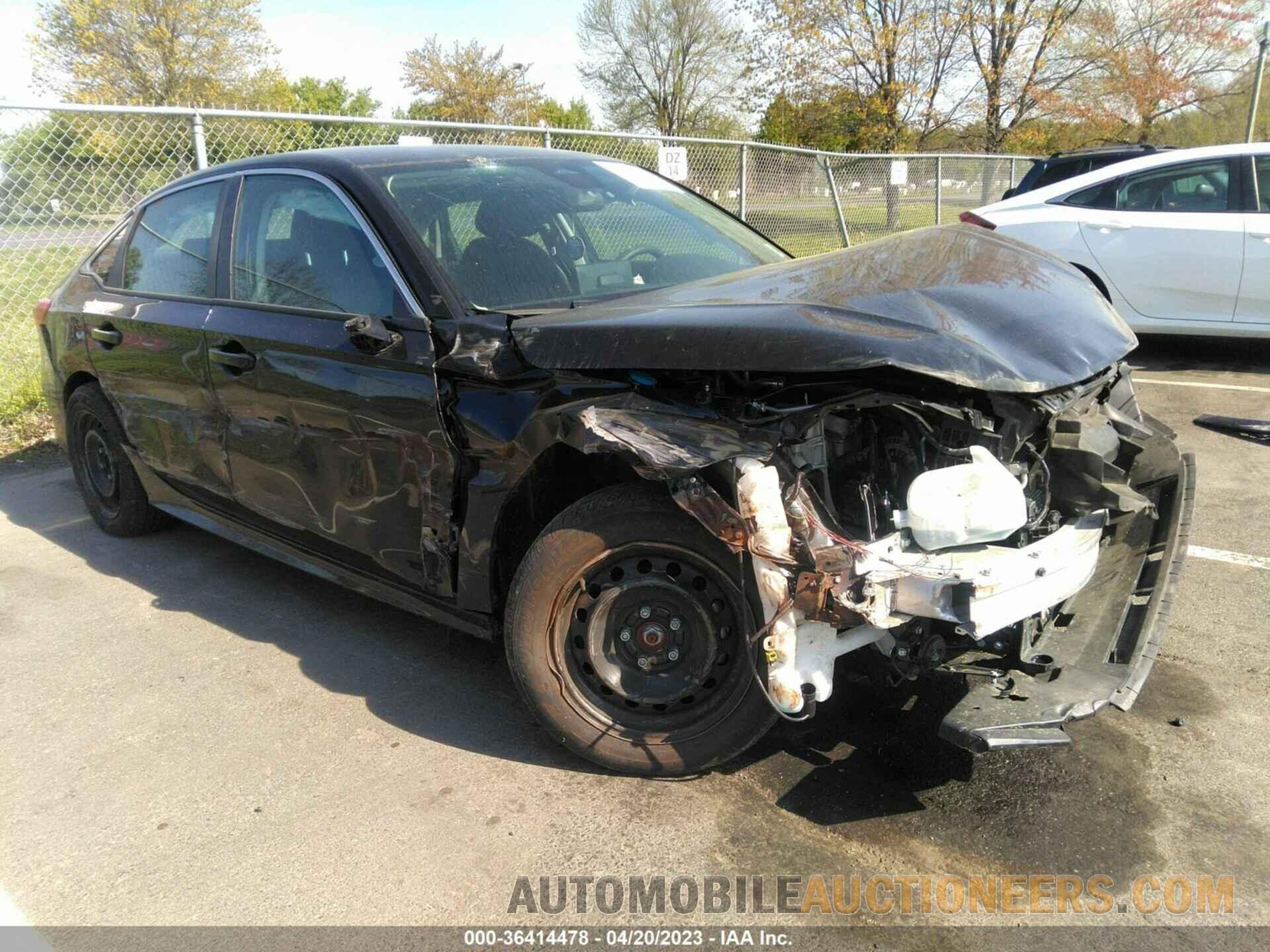 2HGFE2F23NH540303 HONDA CIVIC SEDAN 2022