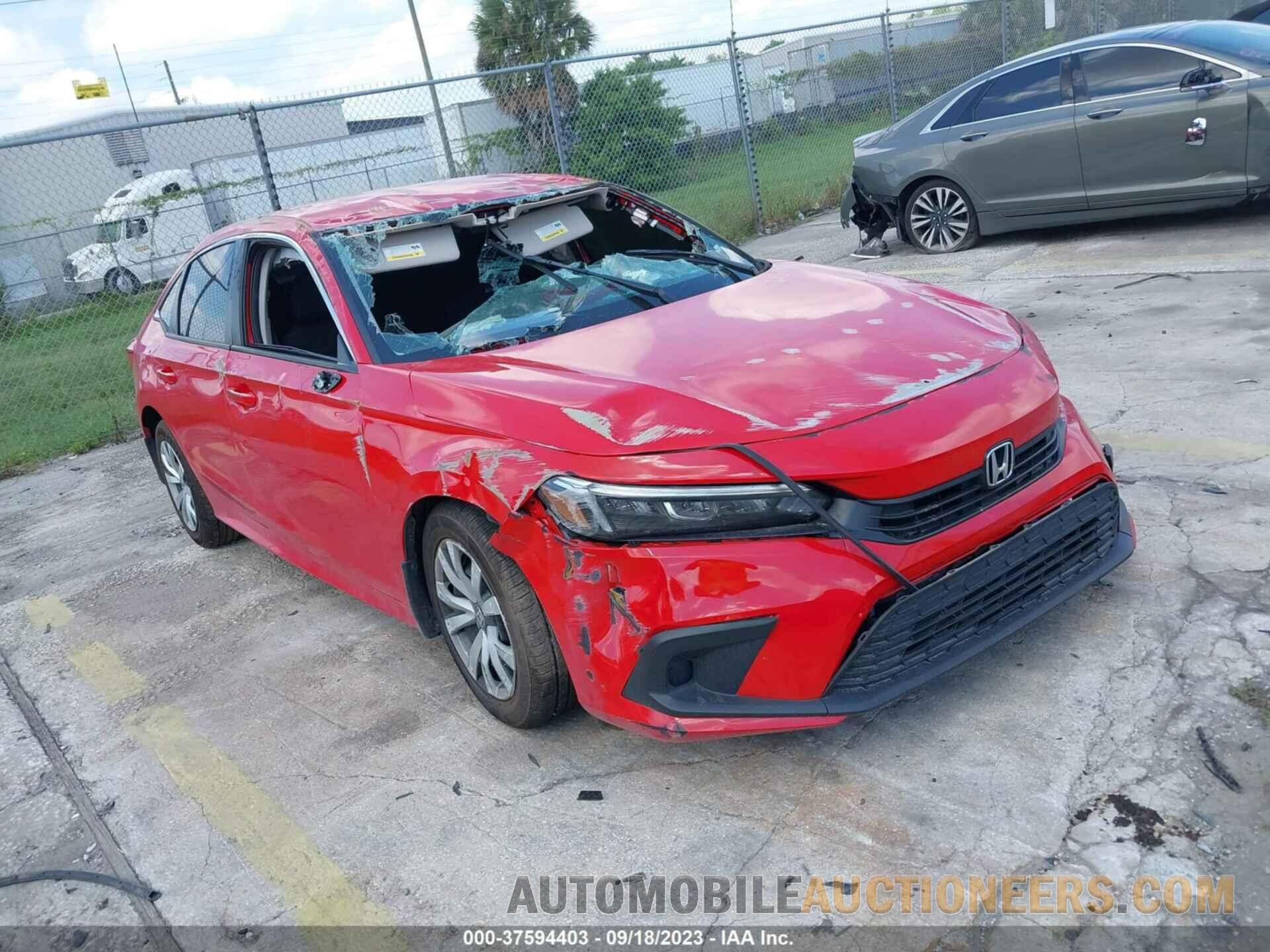 2HGFE2F23NH583488 HONDA CIVIC 2022