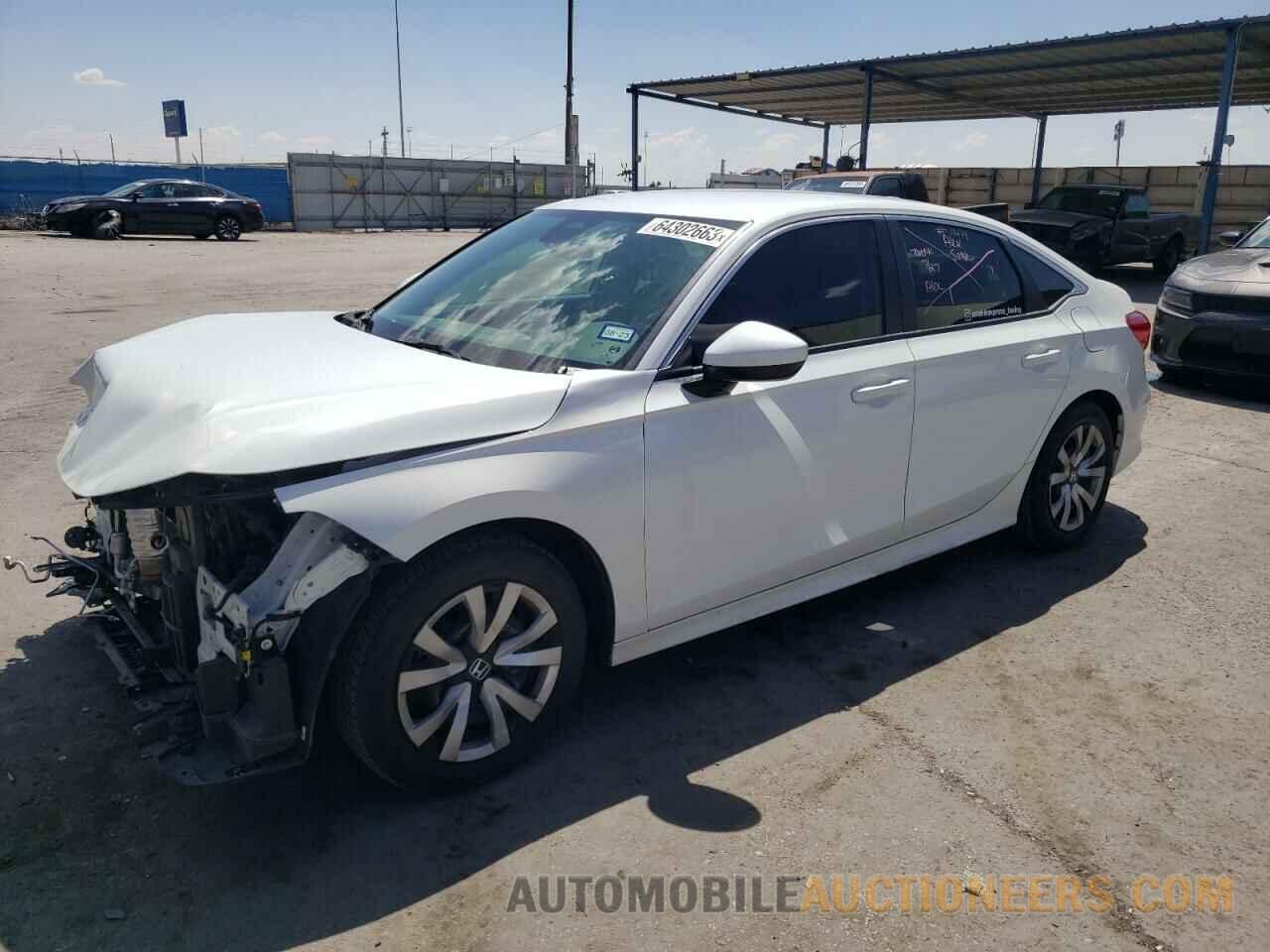 2HGFE2F24NH520187 HONDA CIVIC 2022