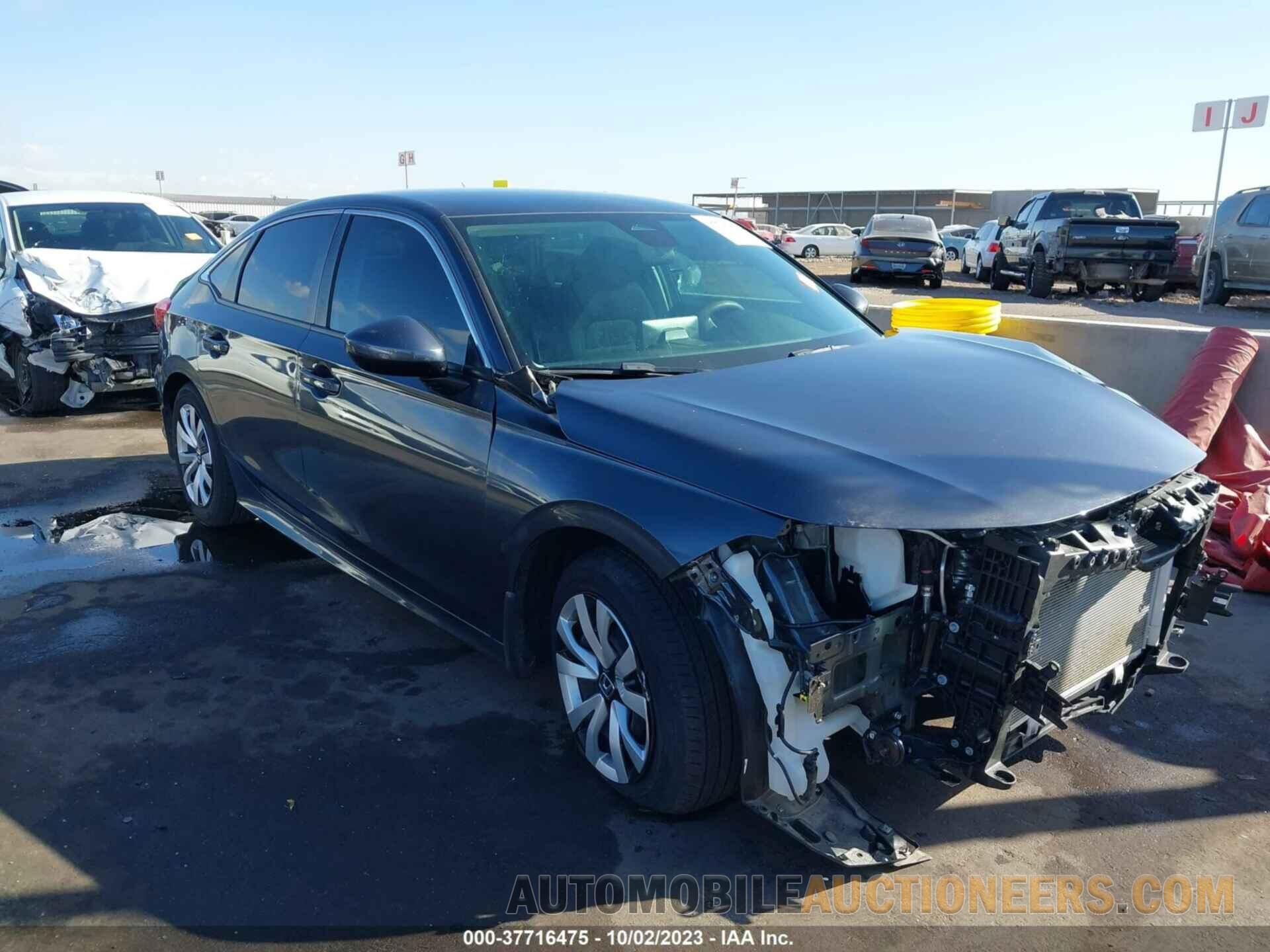 2HGFE2F26NH553921 HONDA CIVIC SEDAN 2022