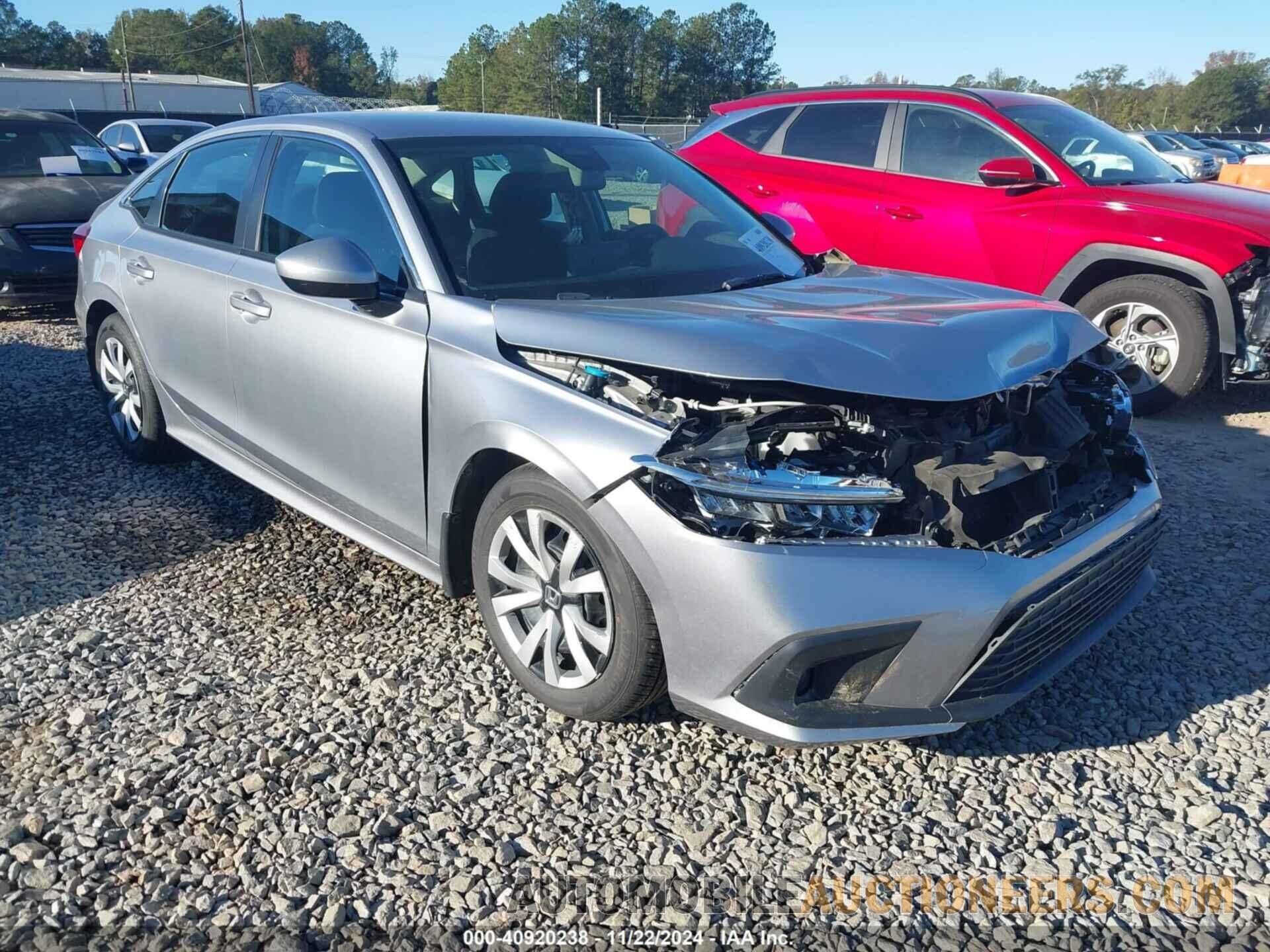 2HGFE2F27NH558920 HONDA CIVIC 2022