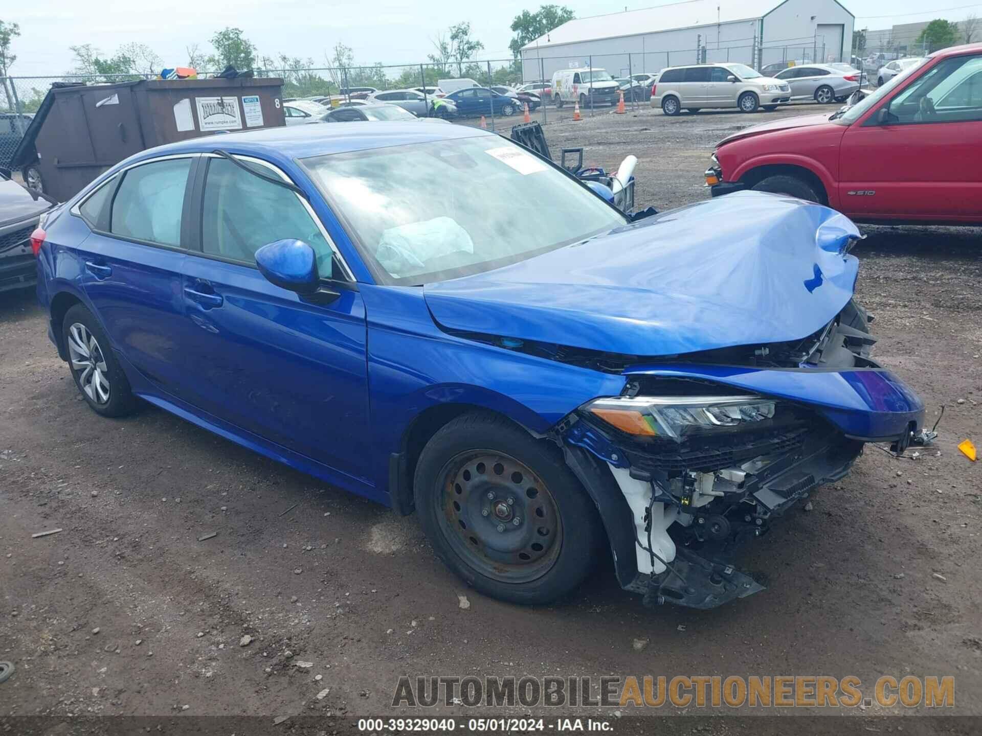 2HGFE2F27PH560122 HONDA CIVIC 2023