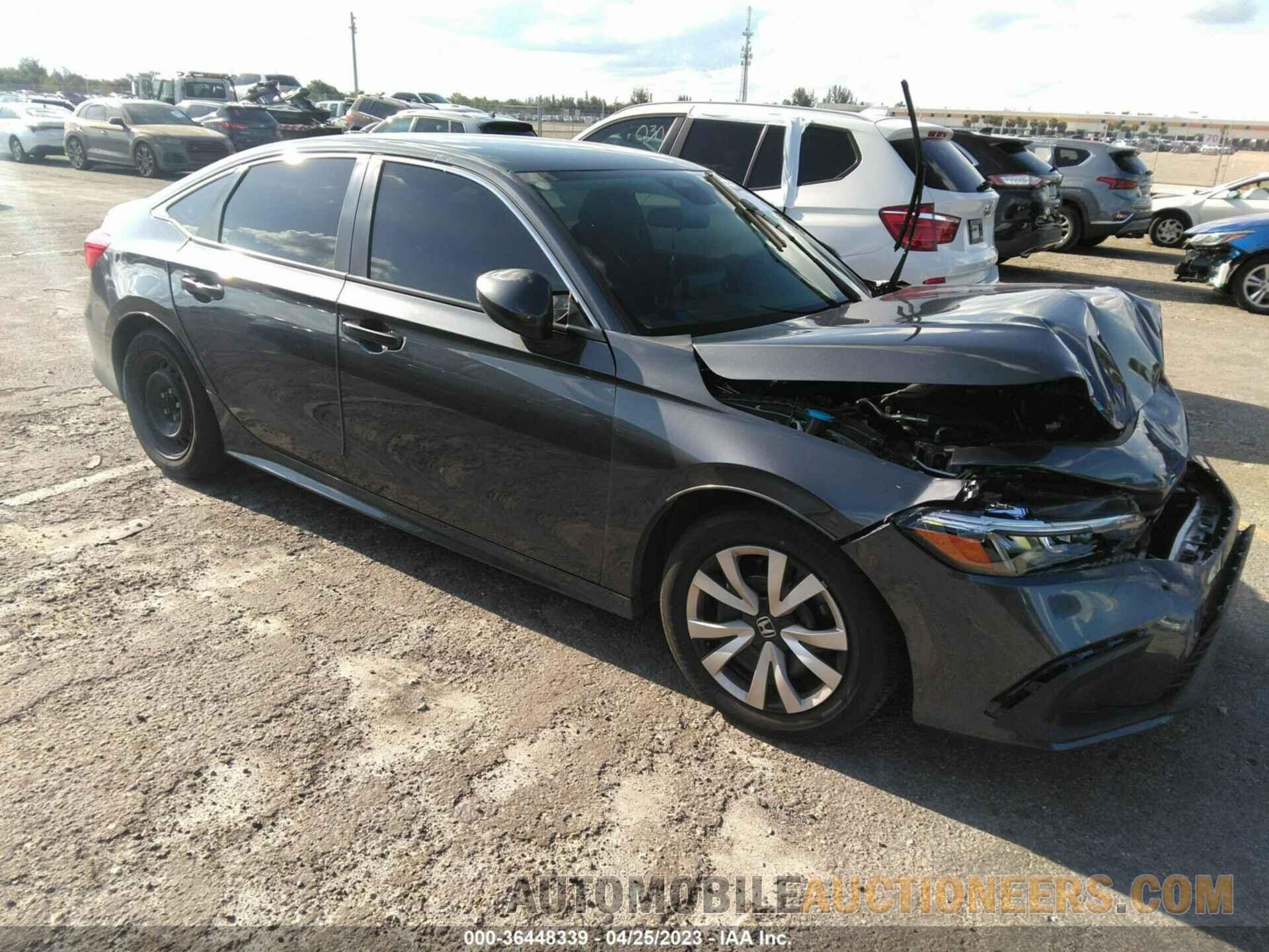 2HGFE2F28NH542497 HONDA CIVIC SEDAN 2022