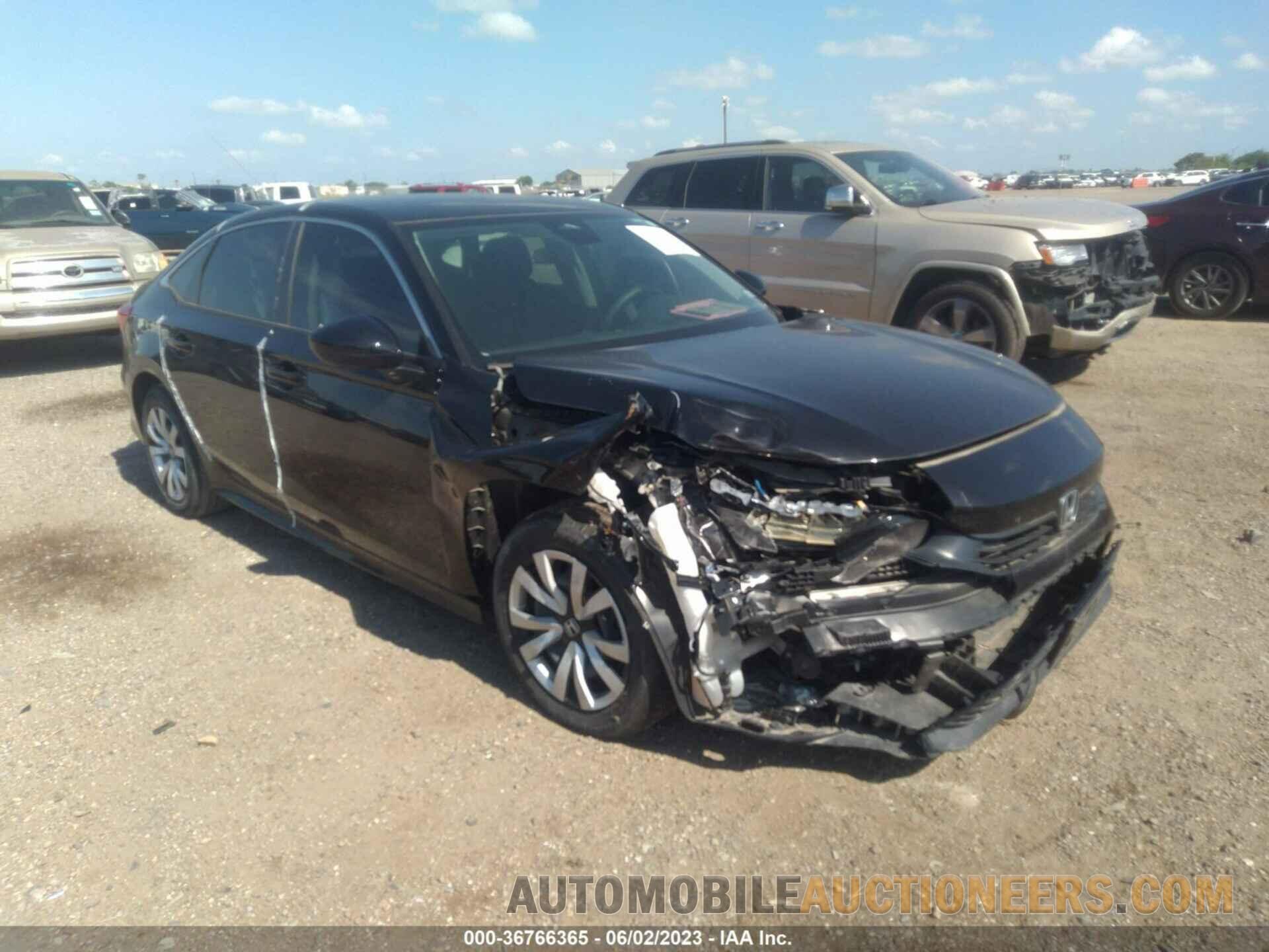 2HGFE2F2XNH508335 HONDA CIVIC SEDAN 2022