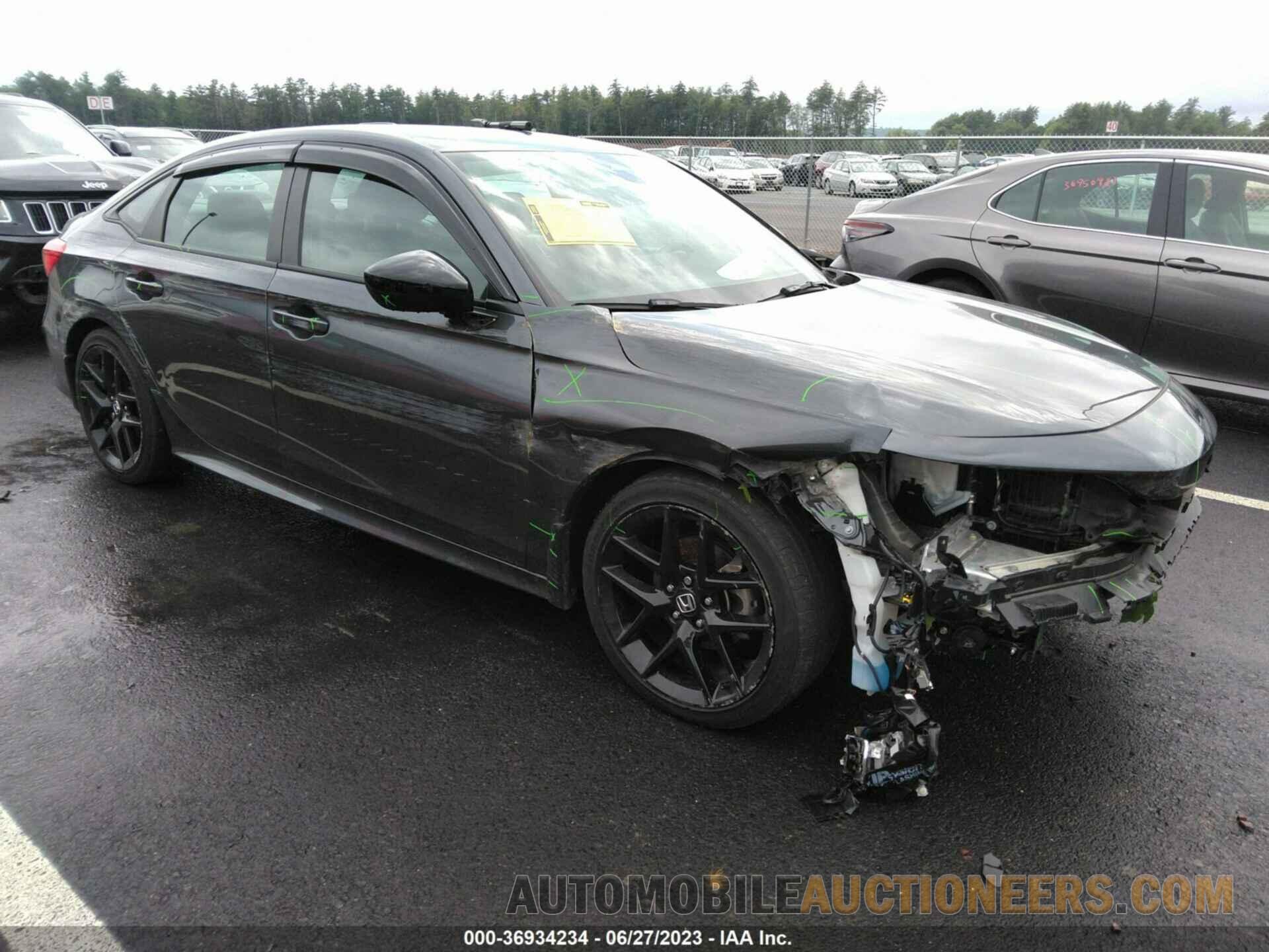 2HGFE2F51NH552296 HONDA CIVIC SEDAN 2022