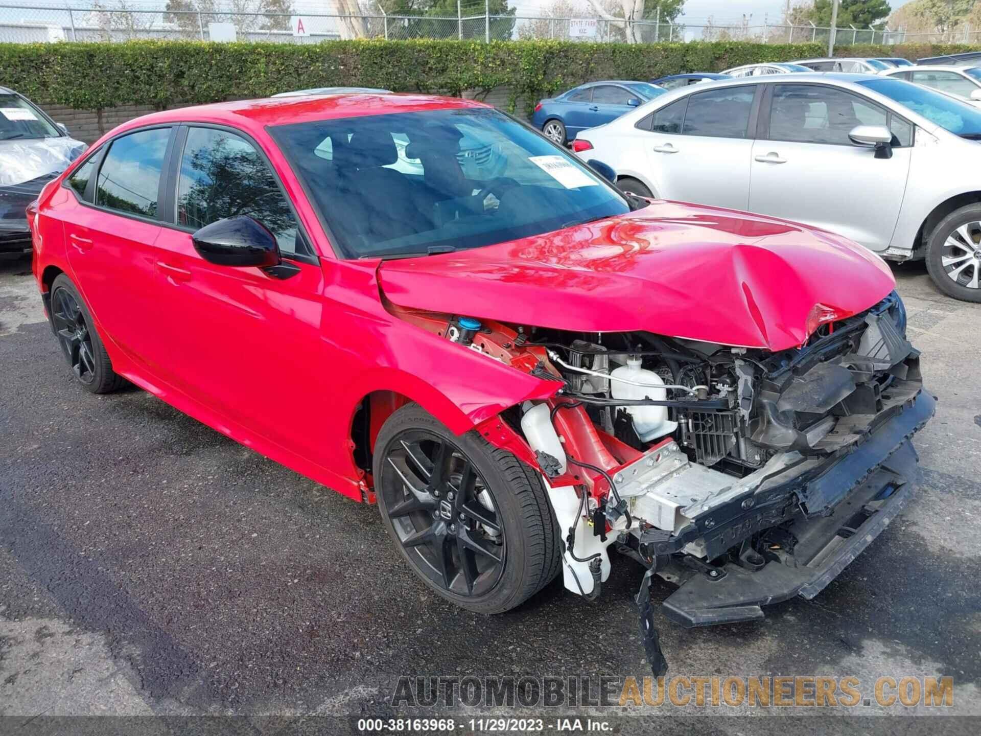 2HGFE2F52NH531277 HONDA CIVIC 2022