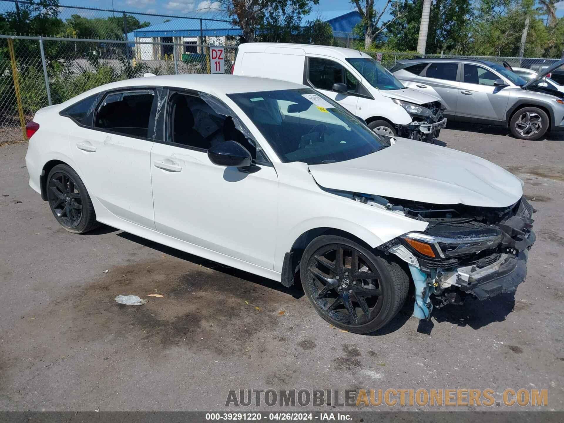 2HGFE2F52NH566434 HONDA CIVIC 2022