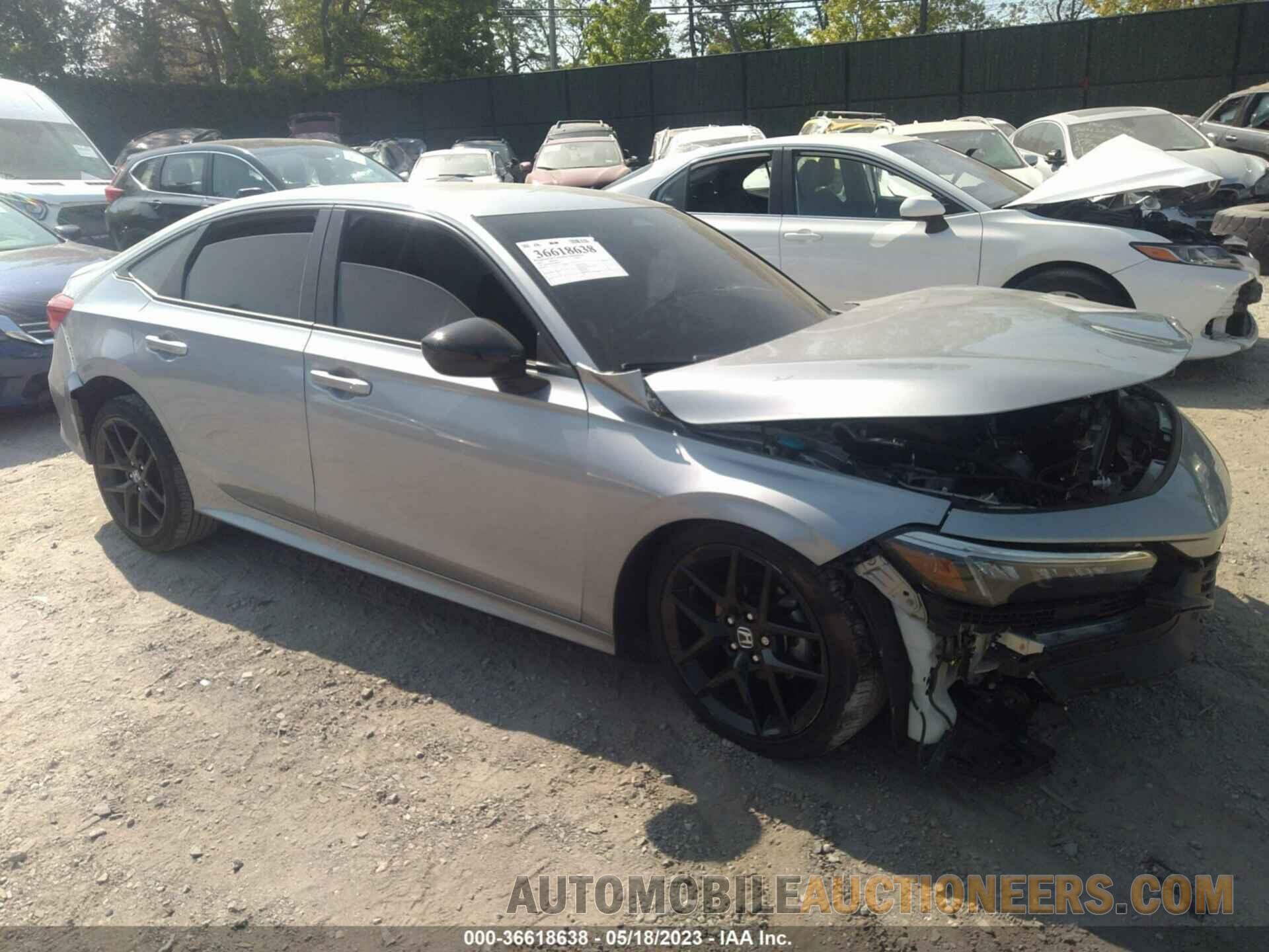 2HGFE2F53NH606083 HONDA CIVIC SEDAN 2022