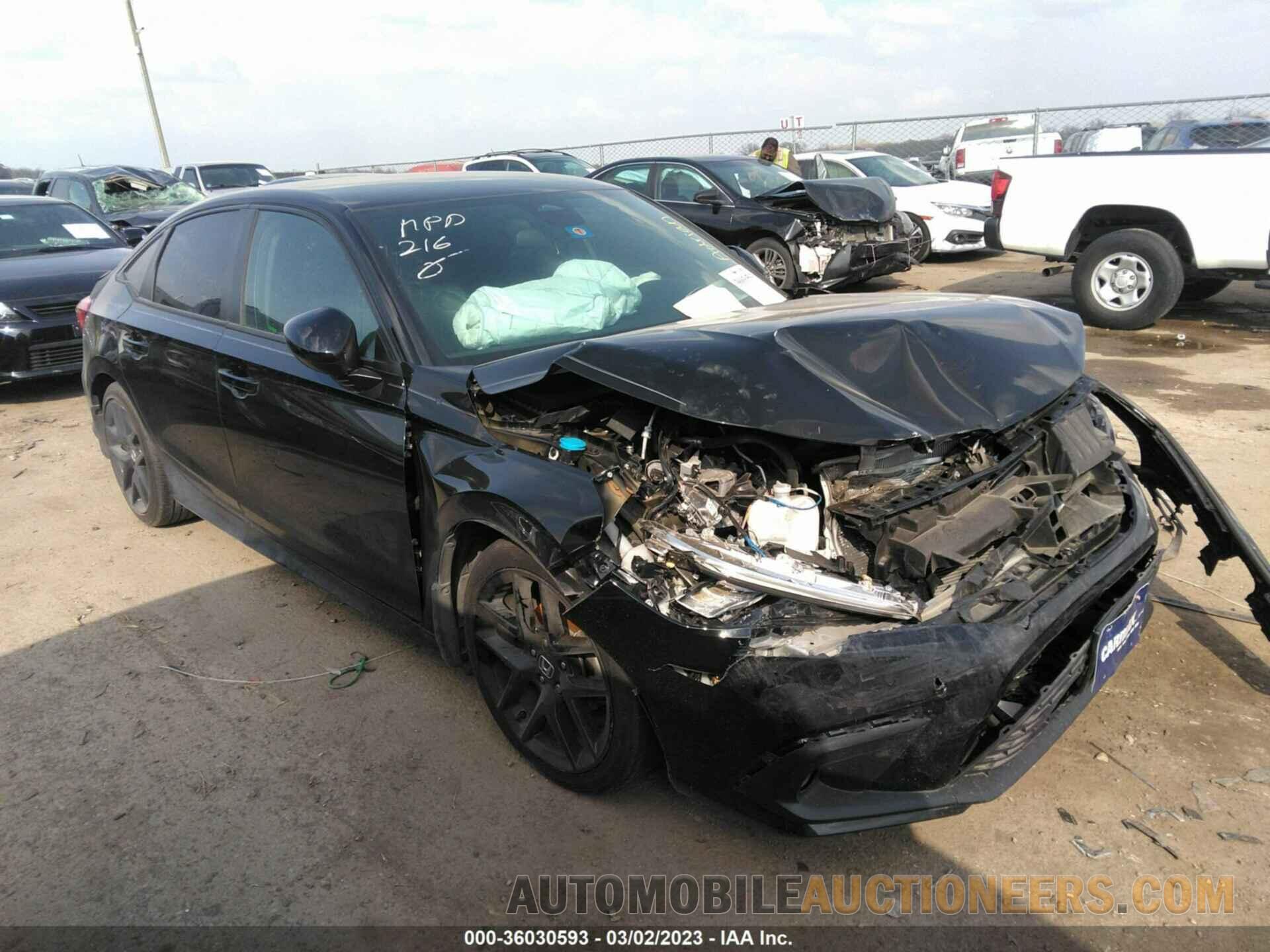 2HGFE2F54NH565785 HONDA CIVIC SEDAN 2022