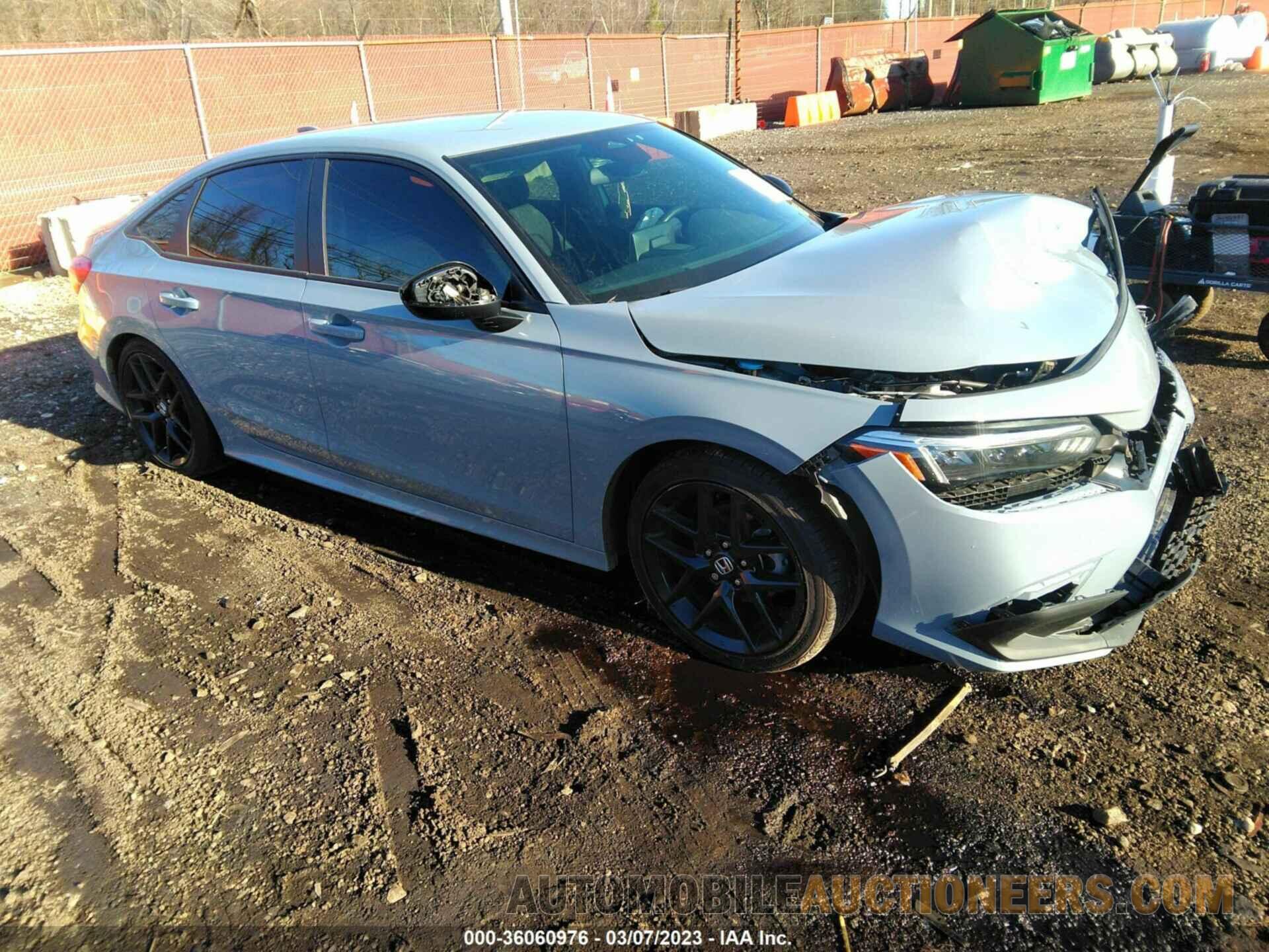 2HGFE2F54NH595384 HONDA CIVIC SEDAN 2022