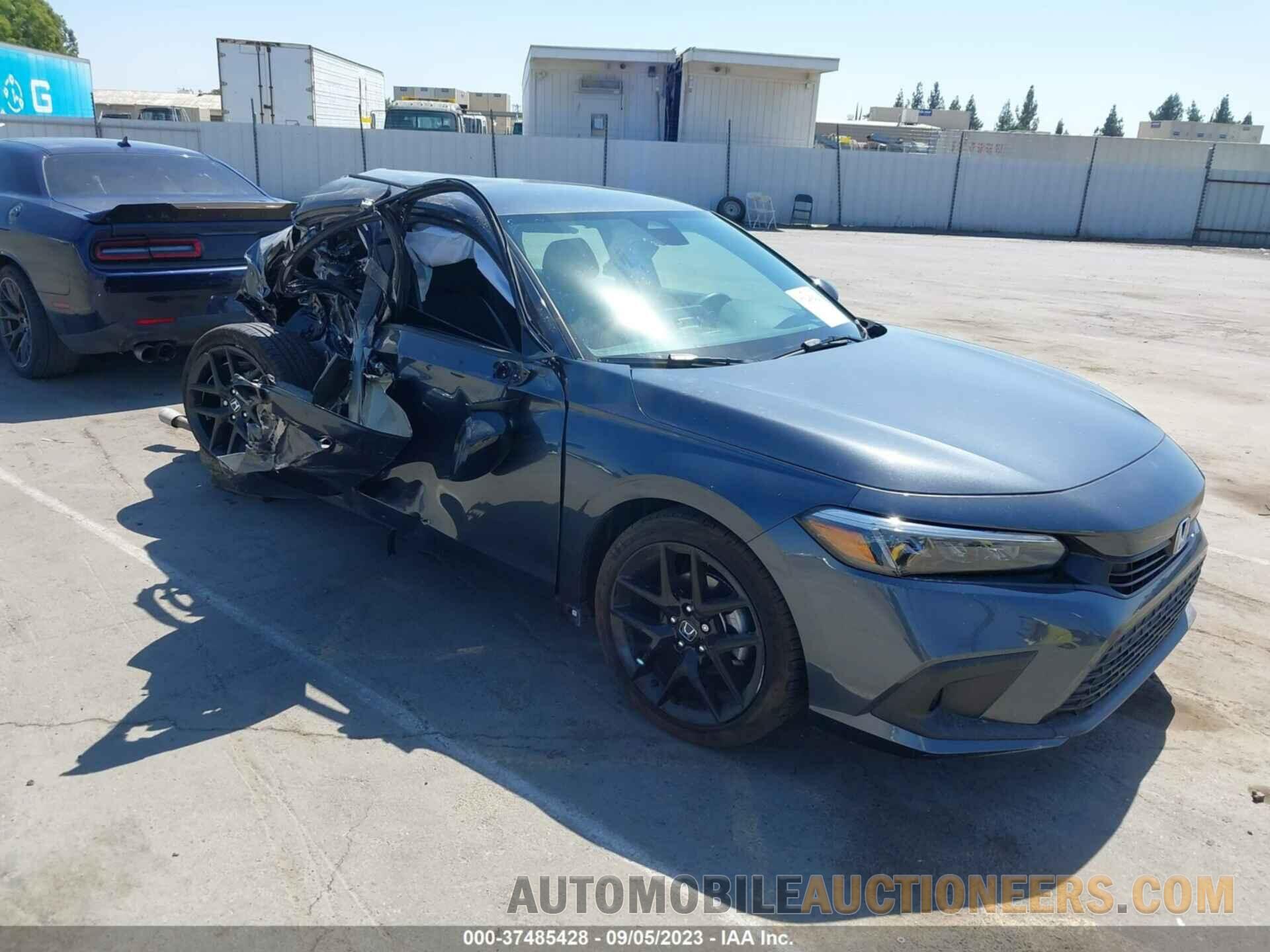 2HGFE2F55NH609907 HONDA CIVIC SEDAN 2022