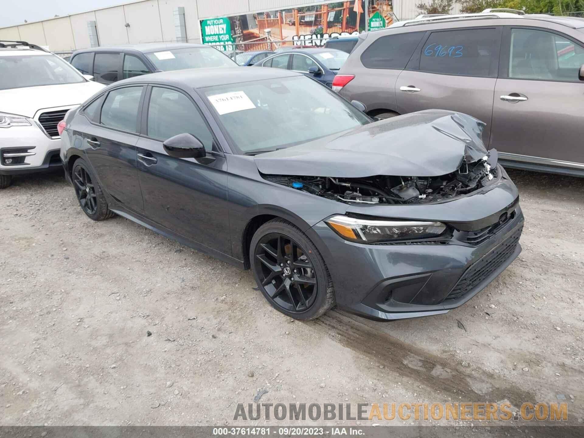 2HGFE2F57NH601890 HONDA CIVIC SEDAN 2022